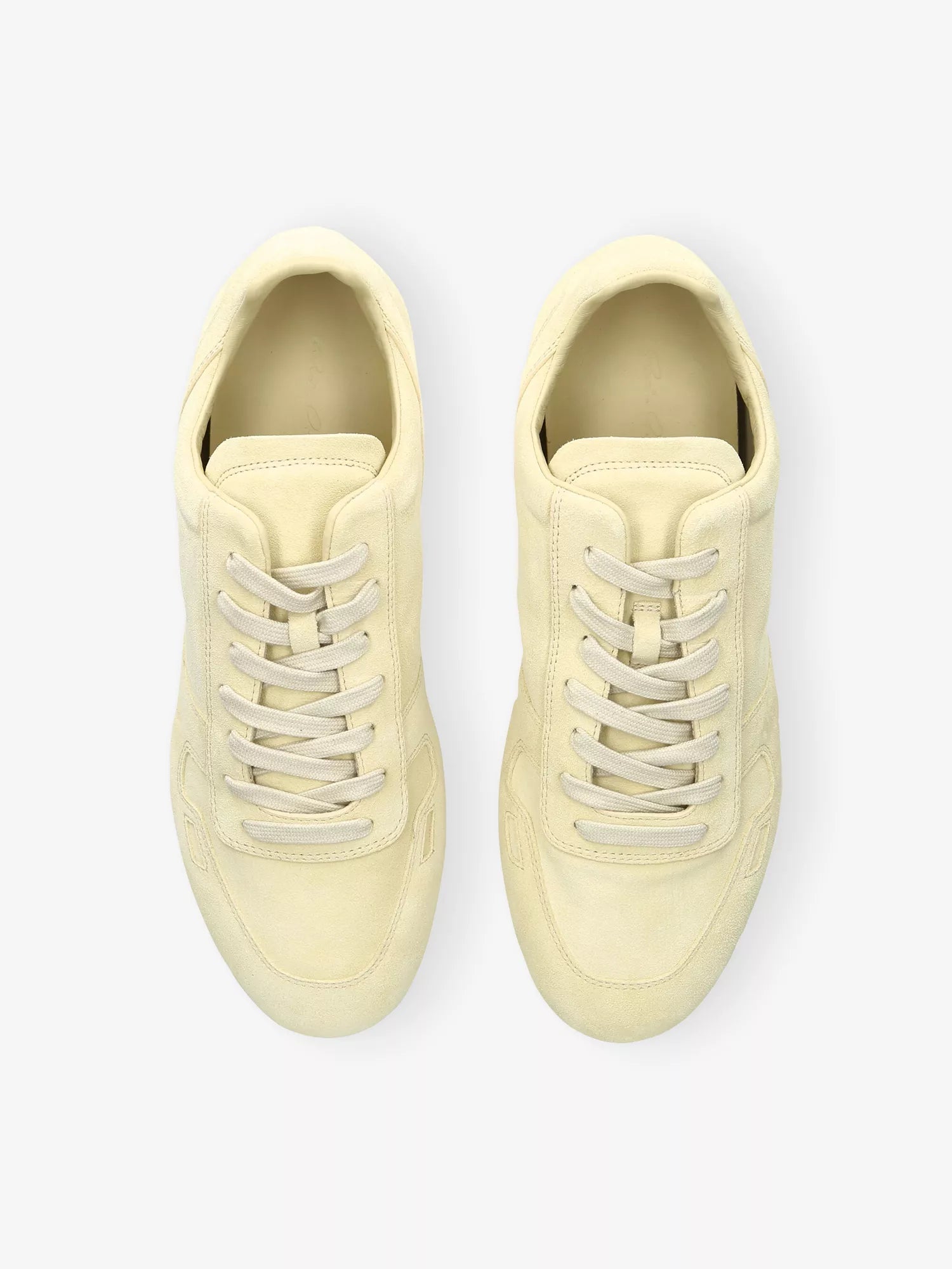Rick Owens Men's Minimal Suede Trainers Rick Owens