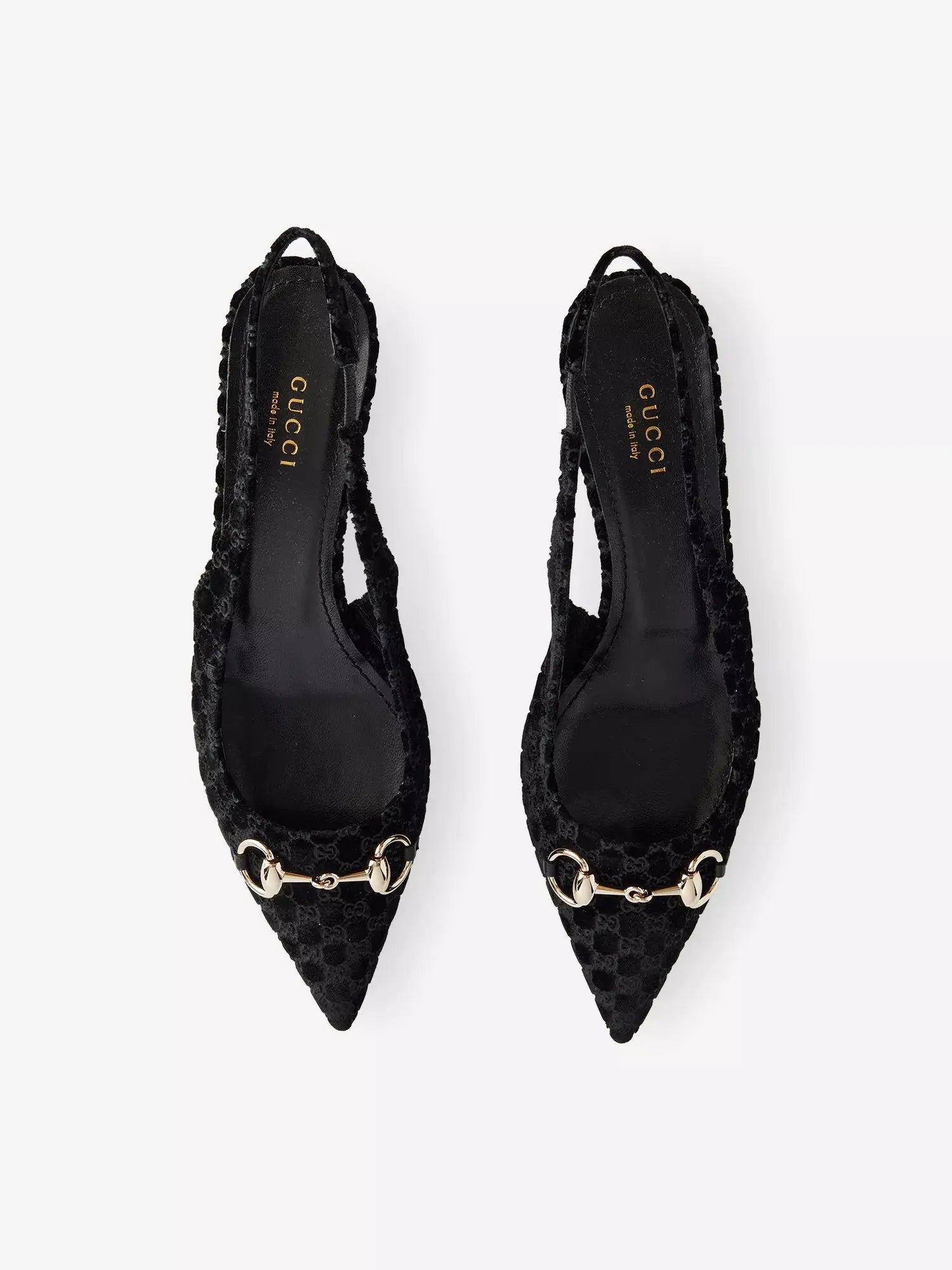 Gucci Women's Erin Velvet Slingback Pumps Gucci