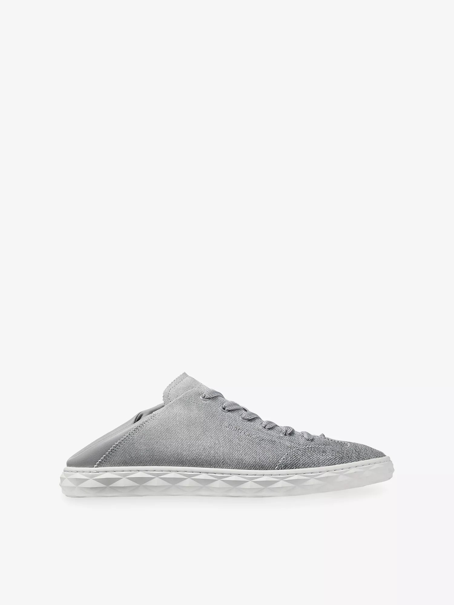 Jimmy Choo Men's Diamond Flex Denim Suede Trainers Jimmy Choo