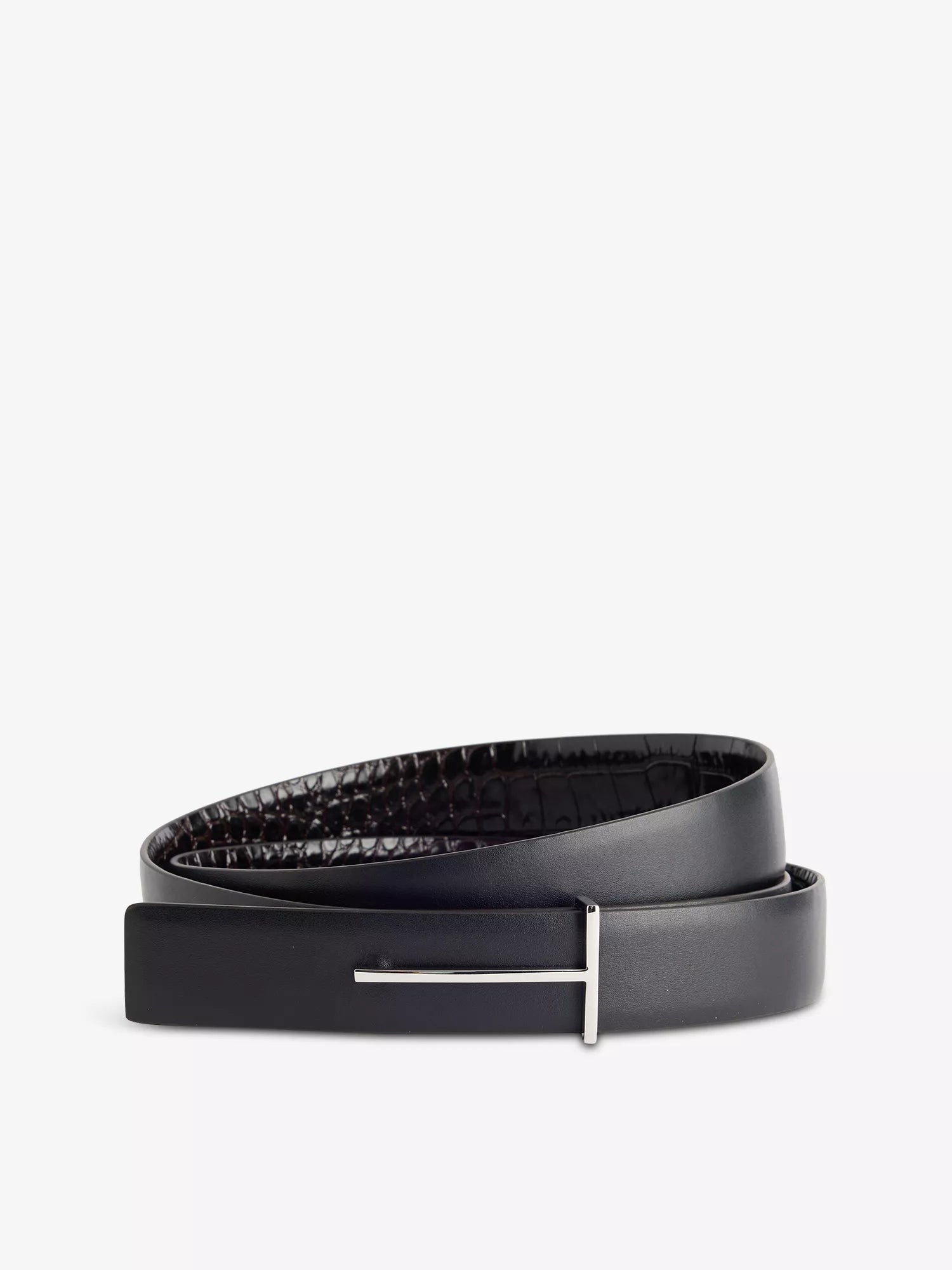 Tom Ford Men's Slim-T Reversible Leather Belt Tom Ford
