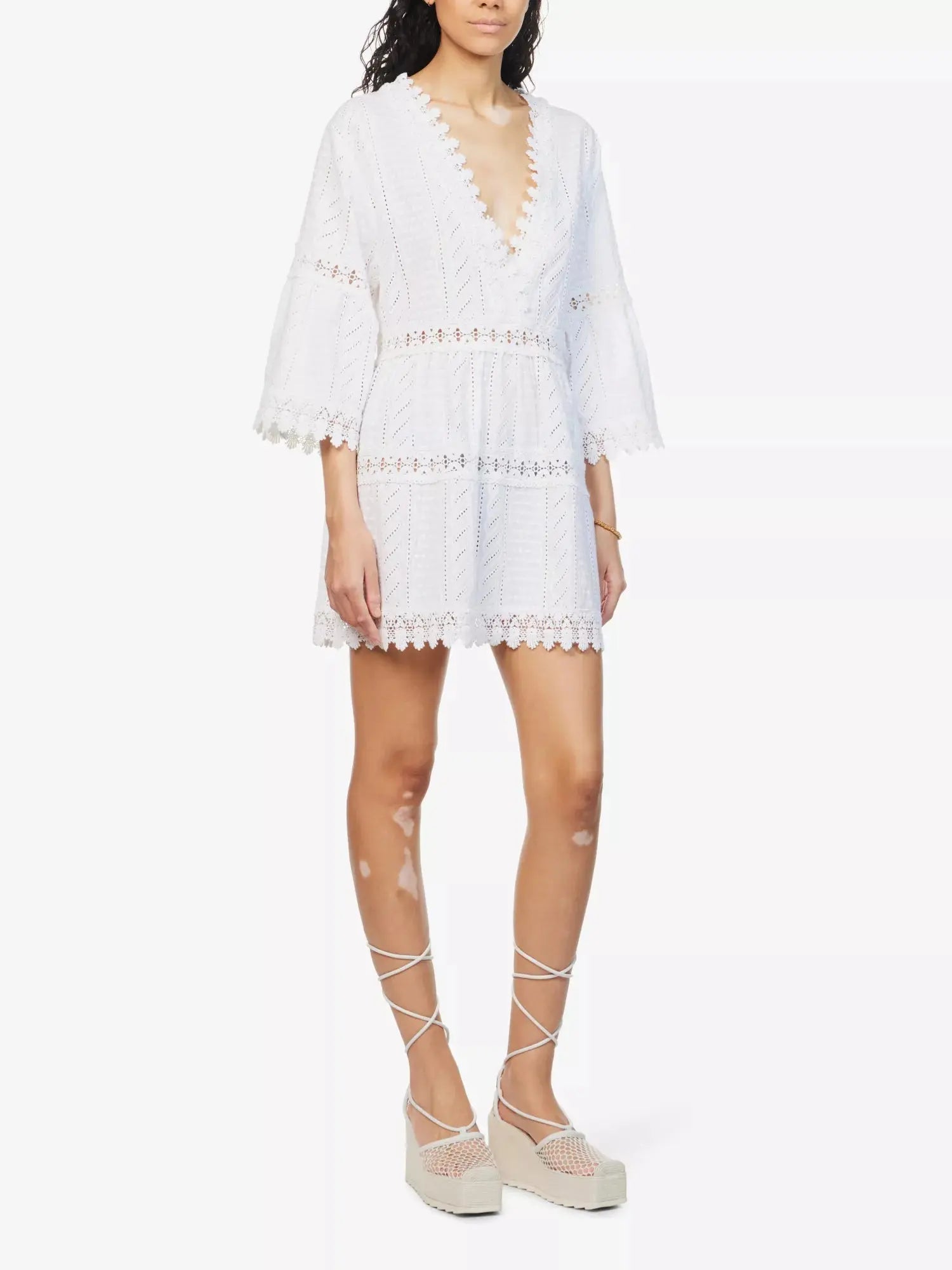 Melissa Odabash Women's Victoria semi-sheer cotton cover-up Melissa Odabash
