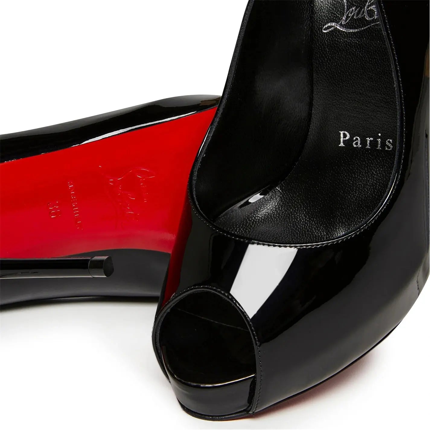 Christian Louboutin Women's Women's Red Sole Pointed Toe Stiletto Court Shoes Christian Louboutin