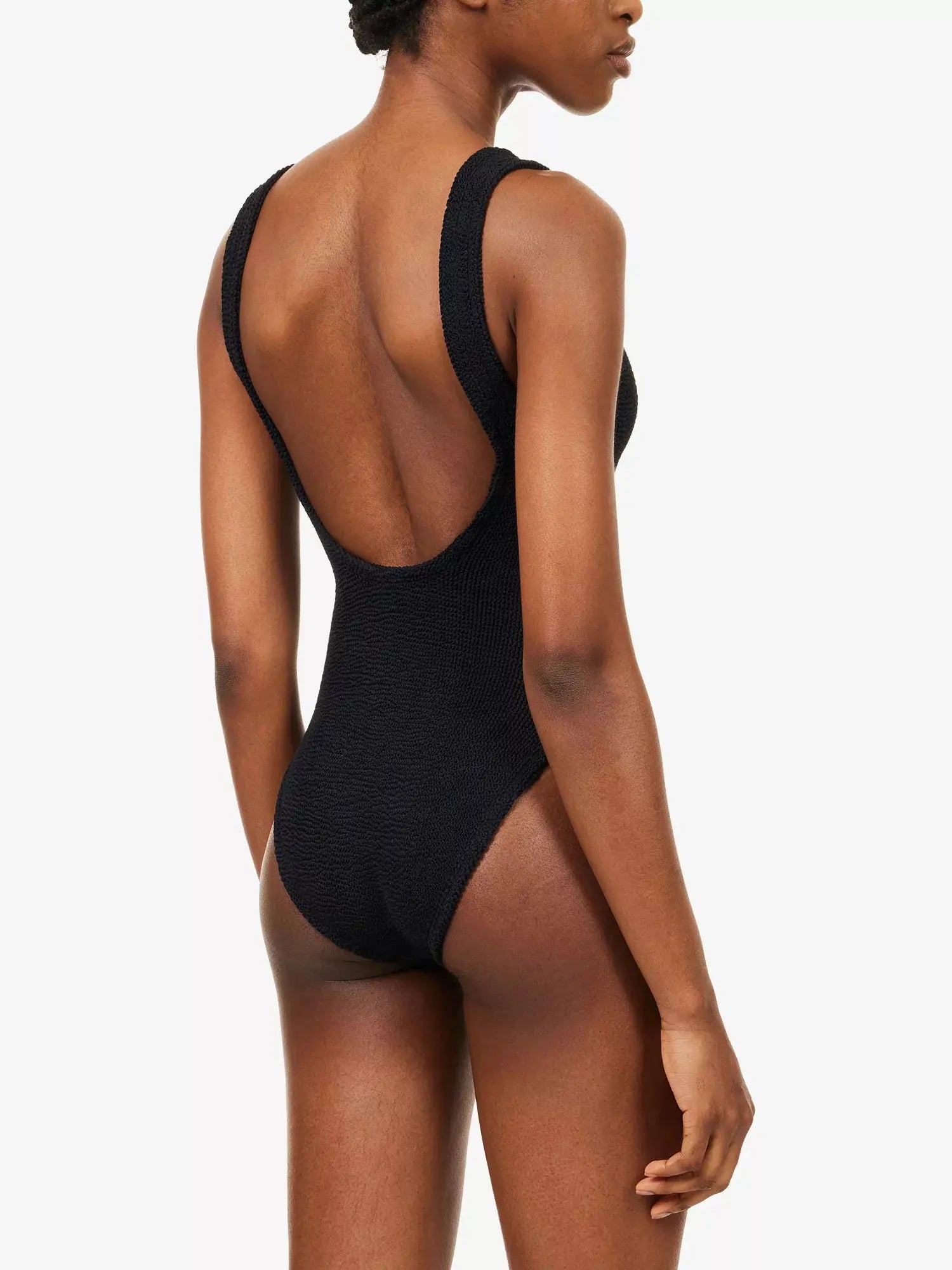 Hunza G Women's Burberry x Hunza G Domino Check-Hardware Swimsuit and Scrunchie Set Hunza G