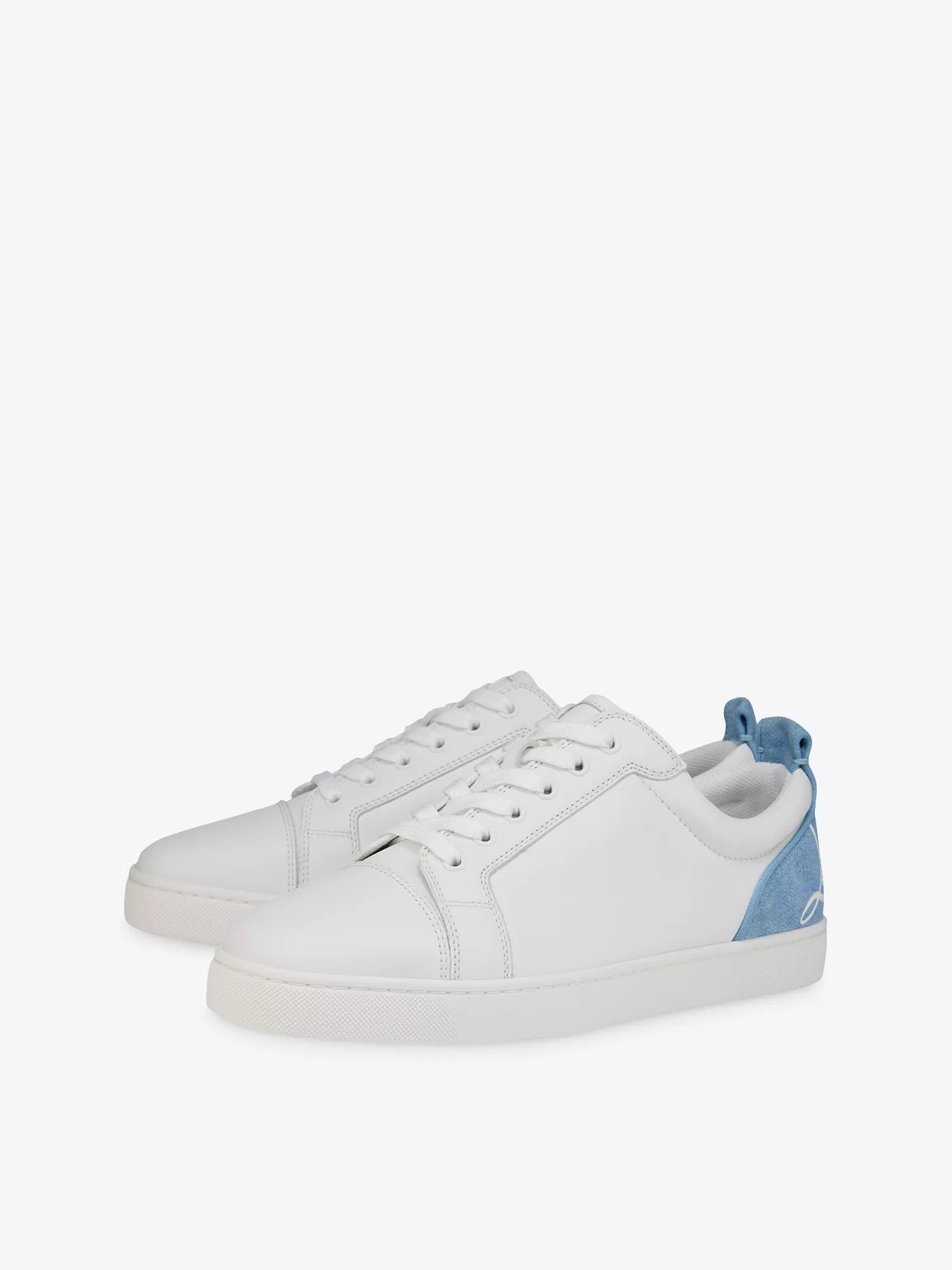 Christian Louboutin Men's Fun Louis Junior Leather Trainers Christian Louboutin