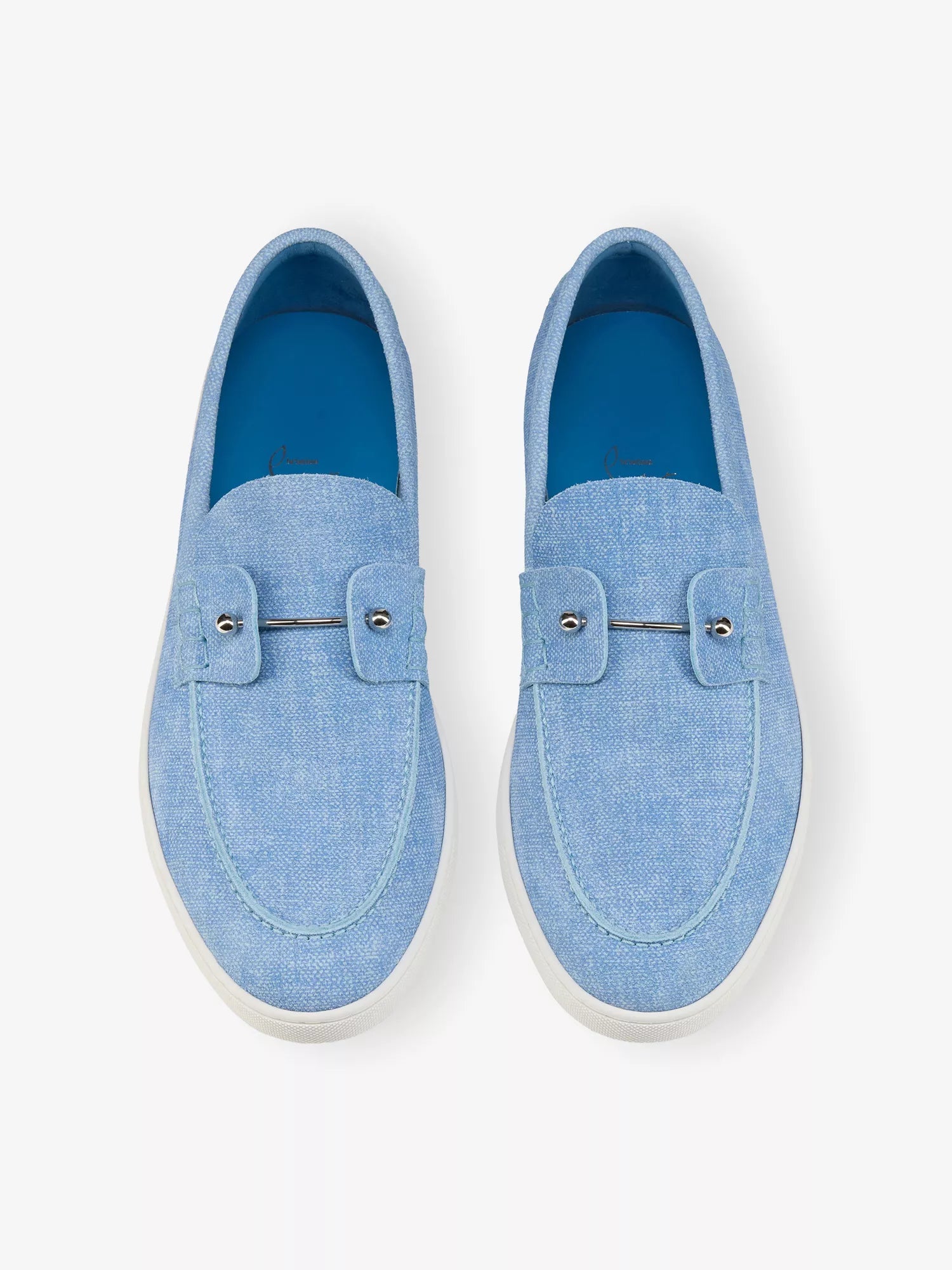 Christian Louboutin Men's Chambeliboat Suede Boat Shoes Christian Louboutin