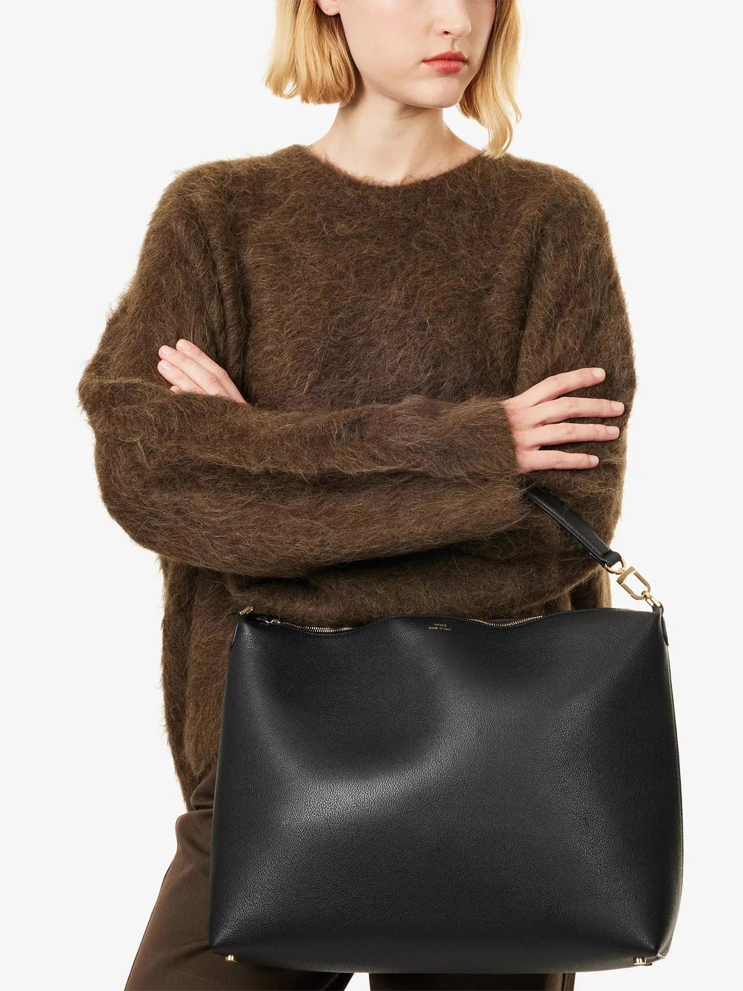 Toteme Women's Bevel Leather Tote Bag Toteme