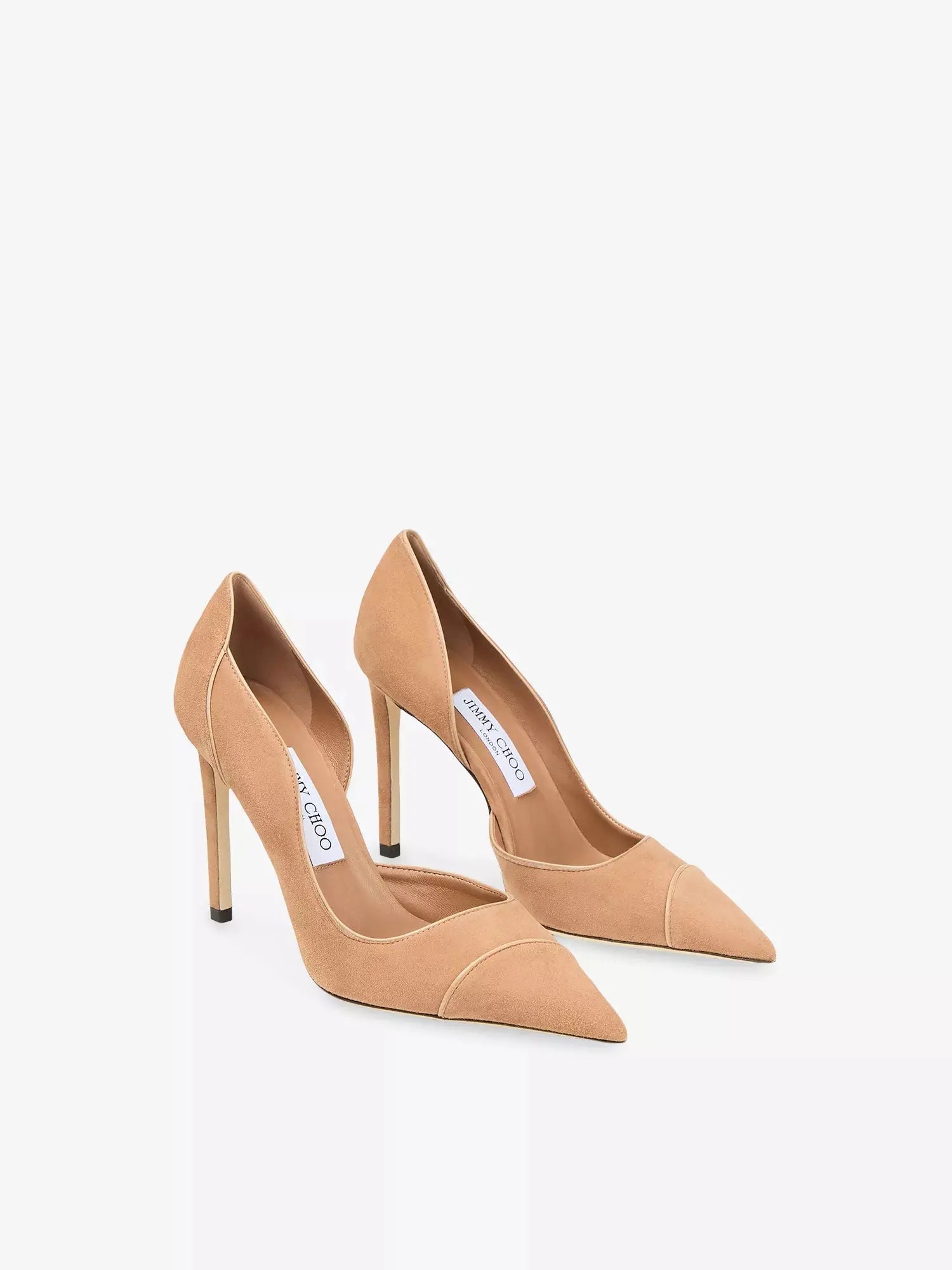 Jimmy Choo Women's Brigitte 100 Patent Suede Heeled Courts Jimmy Choo