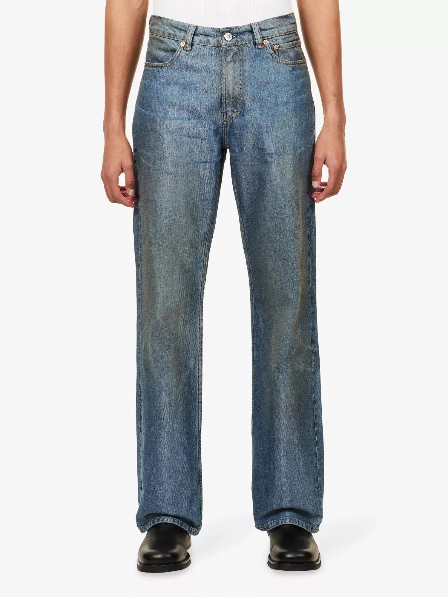 Our Legacy Women's Carlson Straight-Leg Denim Jeans Our Legacy