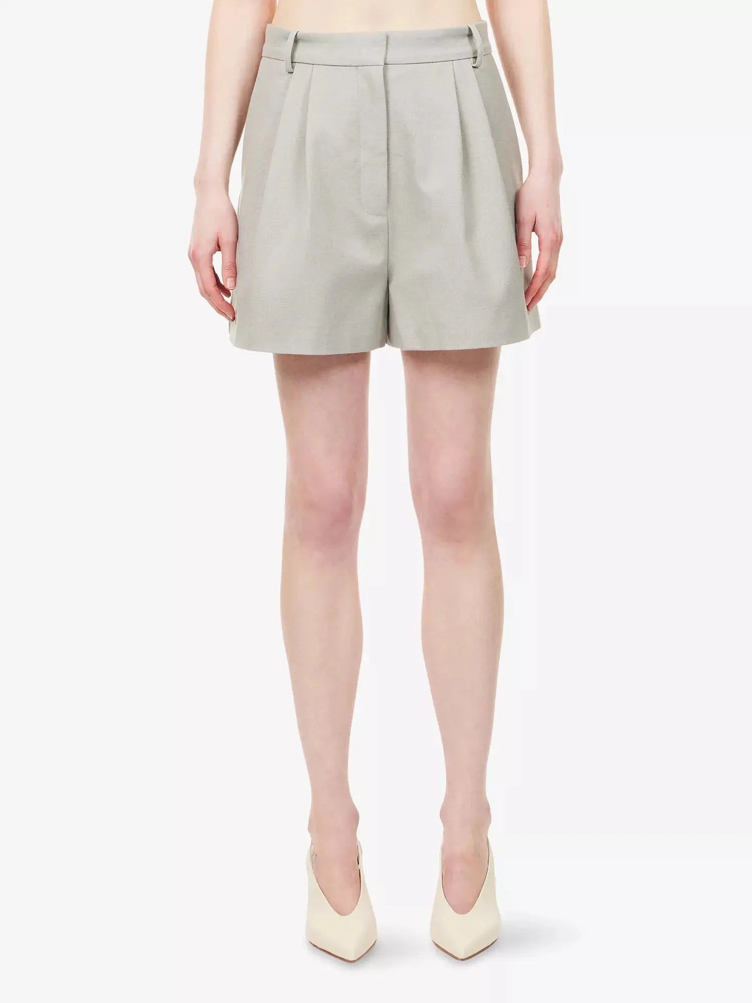 Odd Muse Women's Tailored High-Rise Woven Shorts Odd Muse