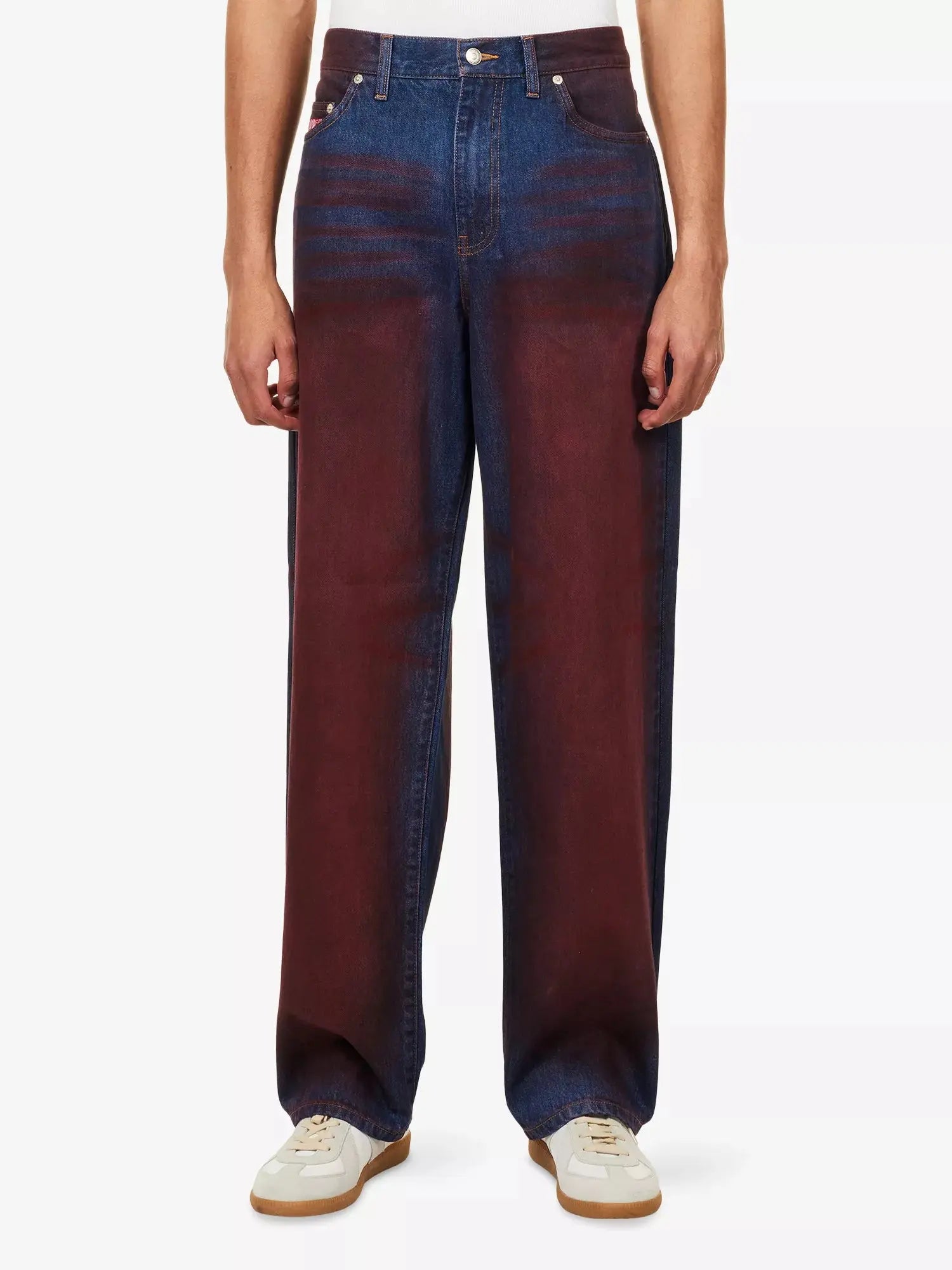 Awake NY  Men's Awake Orchid Baggy-Fit Denim Jeans Awake NY