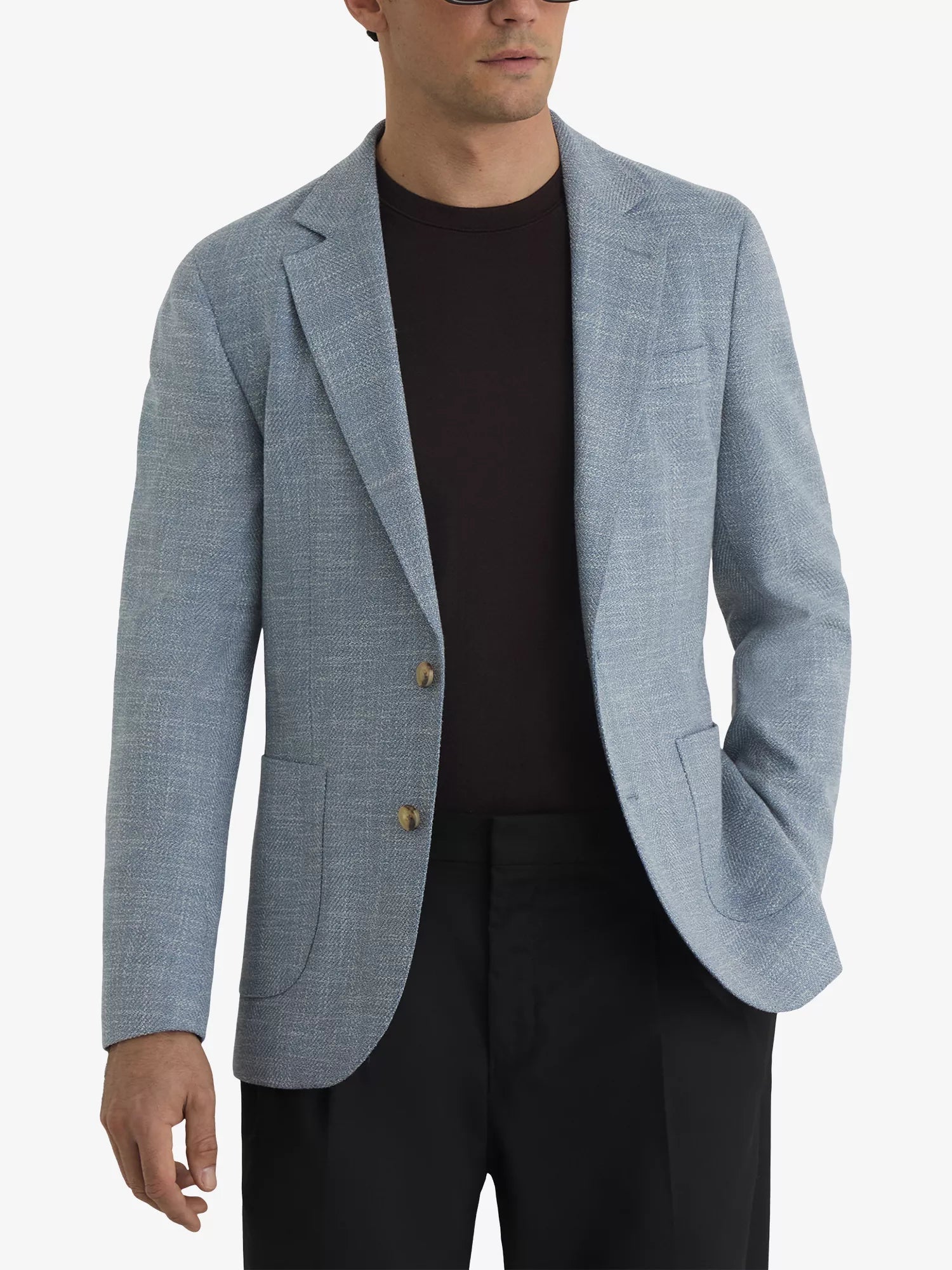 Reiss Men's Manci Single-Breasted Woven Blazer Reiss