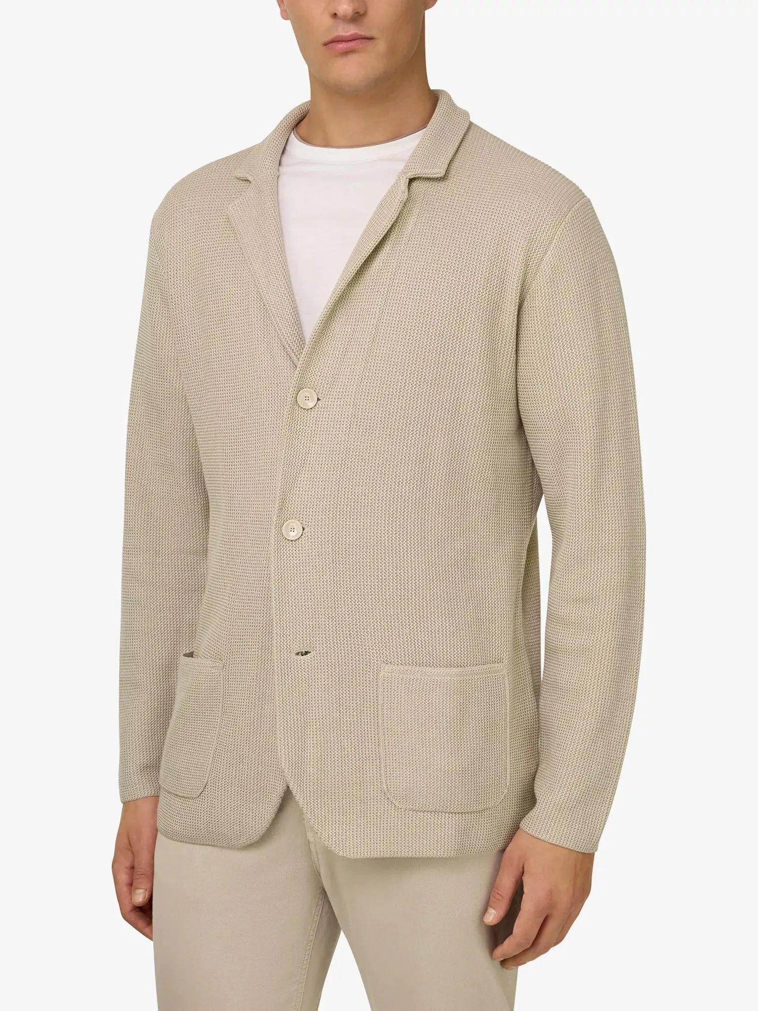 Boggi Milano Men's Regular-Fit Single-Breasted Cotton Blazer Boggi Milano