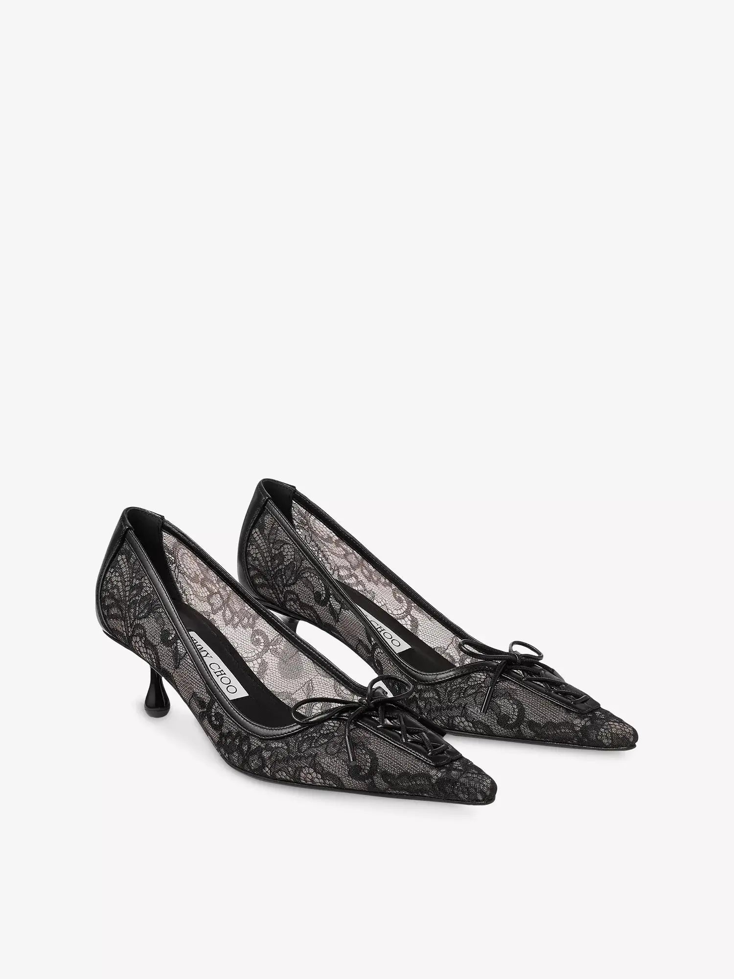 Jimmy Choo Women's Scarlett 50 Lace Heeled Courts Jimmy Choo