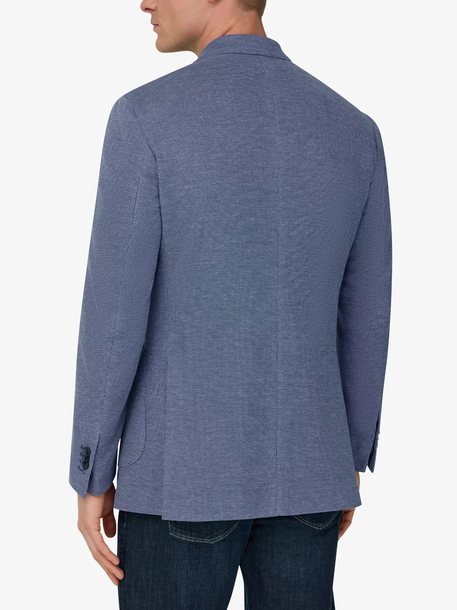 Boggi Milano Men's Pinpoint Single-Breasted Cotton-Blend Blazer Boggi Milano