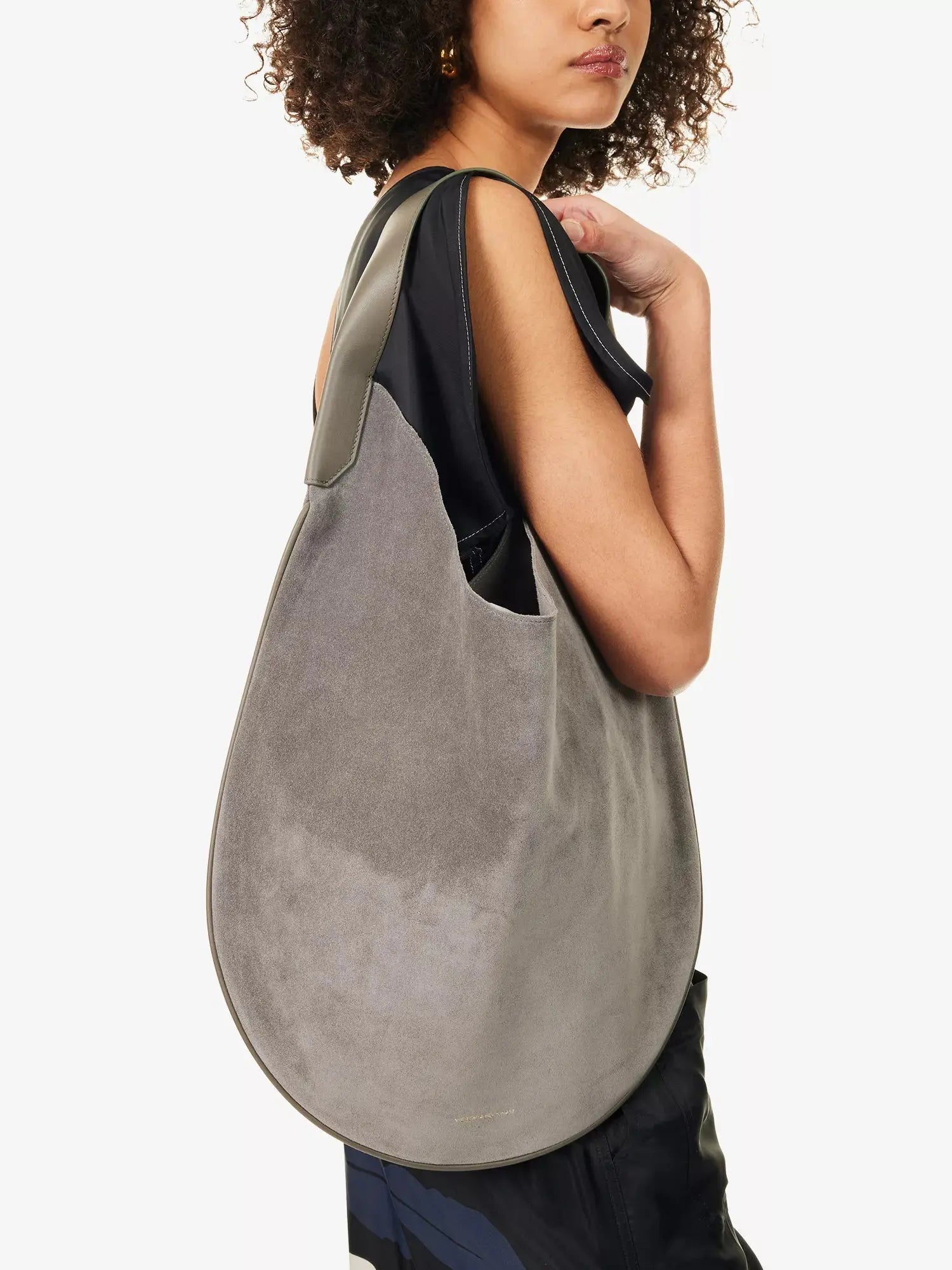 Victoria Beckham Women's Plié Leather Hobo Bag Victoria Beckham