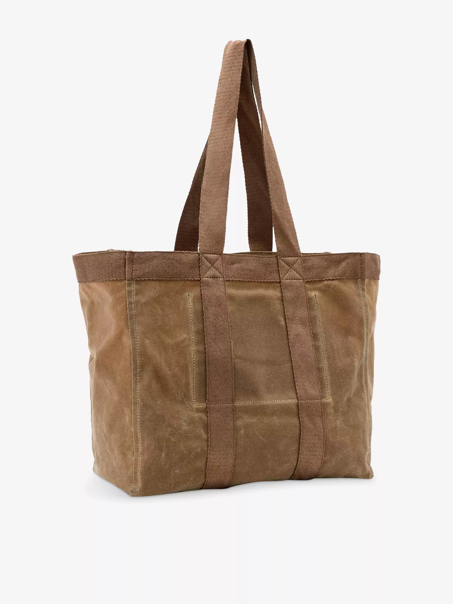 AllSaints Men's Layo Washed Cotton-Canvas Tote Bag Allsaints