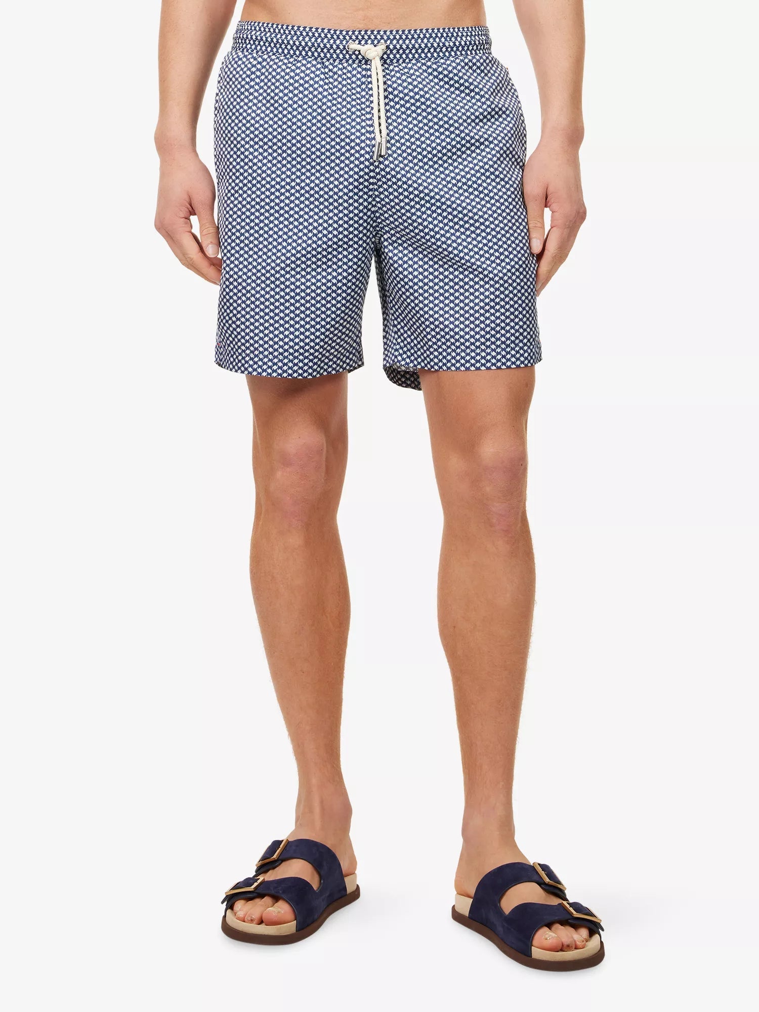 Orlebar Brown Men's Mastiff II Modula Print Swim Shorts Orlebar Brown
