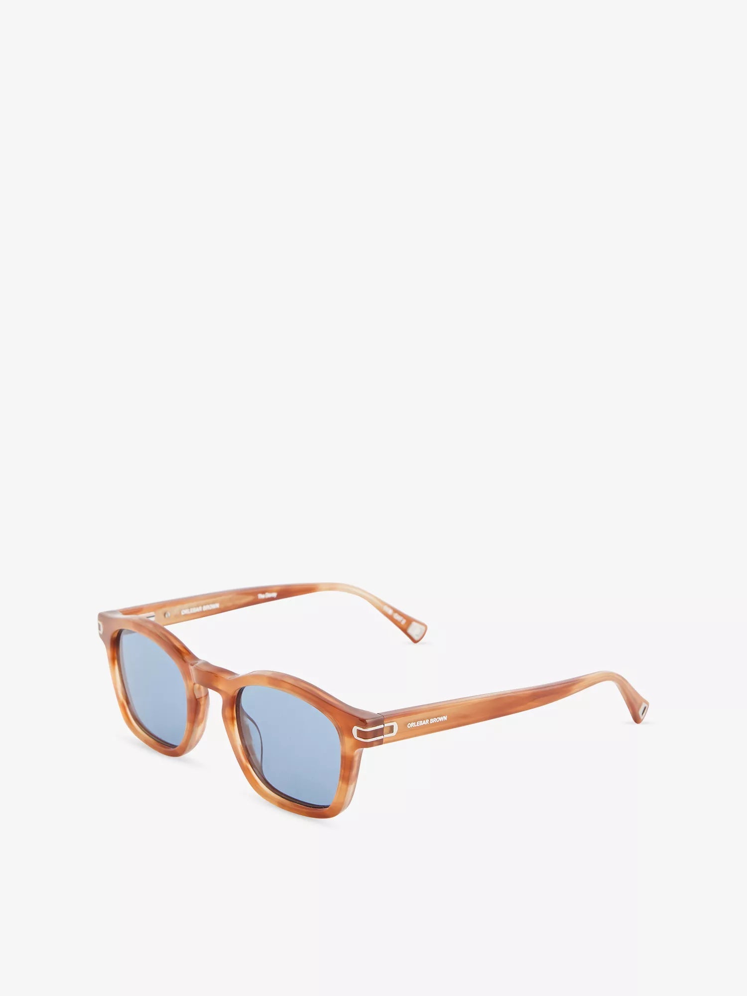 Orlebar Brown Men's Davey Rectangular Acetate Sunglasses Orlebar Brown