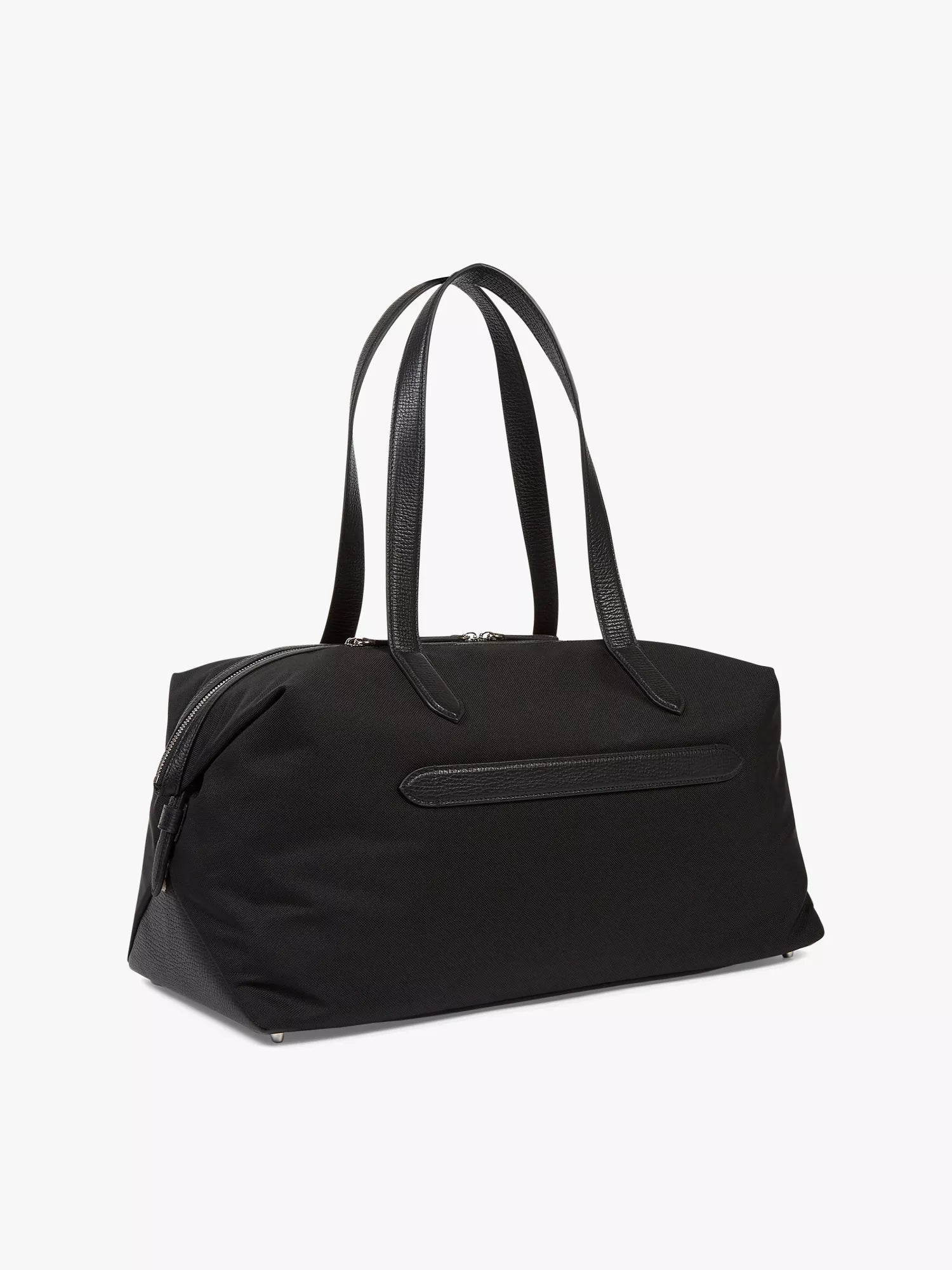 Smythson Men's Norton leather-trim canvas travel bag Smythson