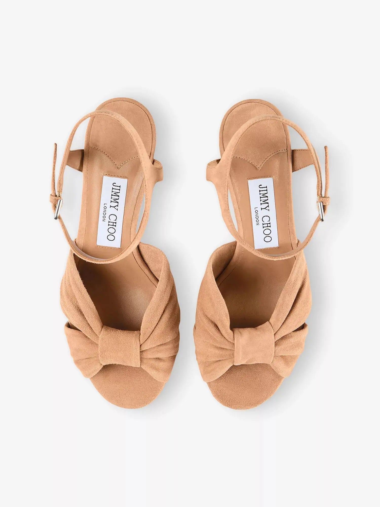 Jimmy Choo Women's Heloise 80 Suede Heeled Sandals Jimmy Choo