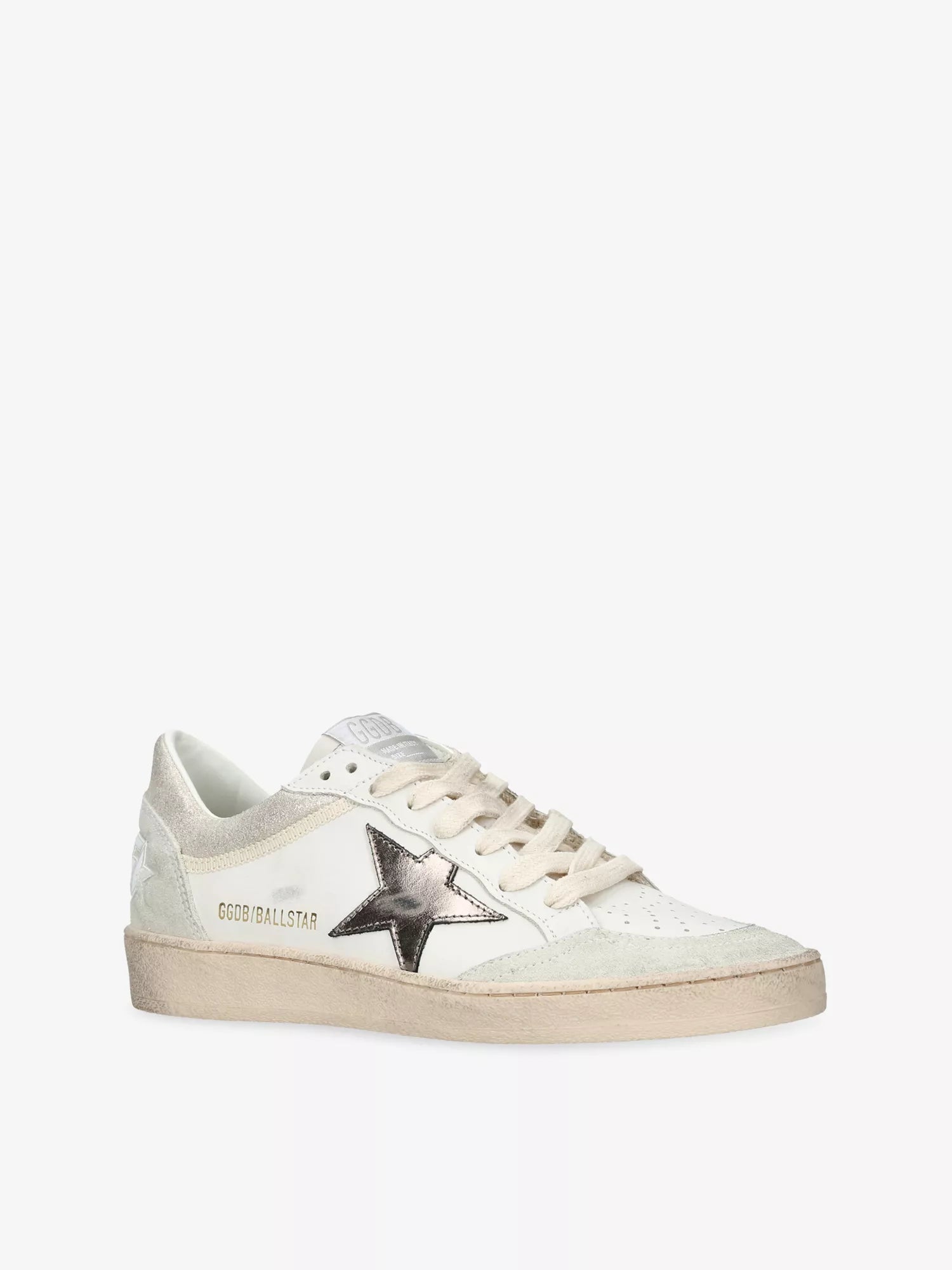 Golden Goose Women's Ballstar 15786 Leather Low-Top Trainers Golden Goose