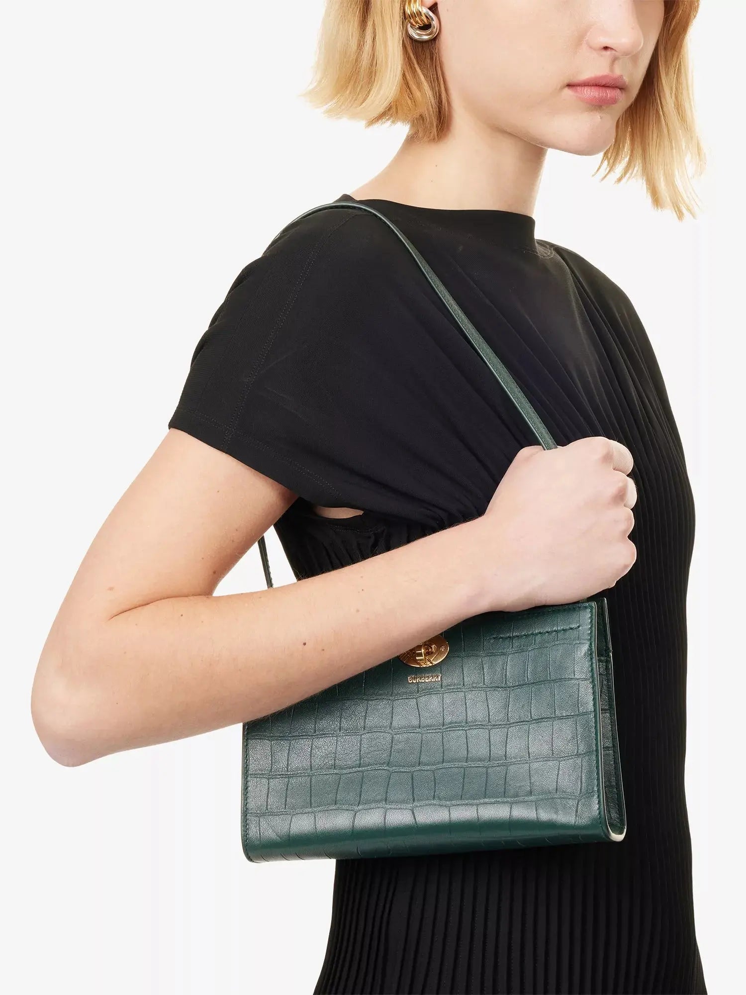 Burberry Women's Cotswolds Leather Pochette Burberry