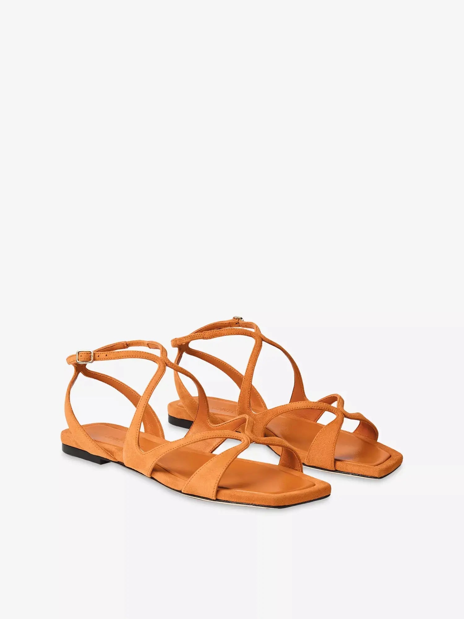 Jimmy Choo Women's Ayla Suede Flat Sandals Jimmy Choo