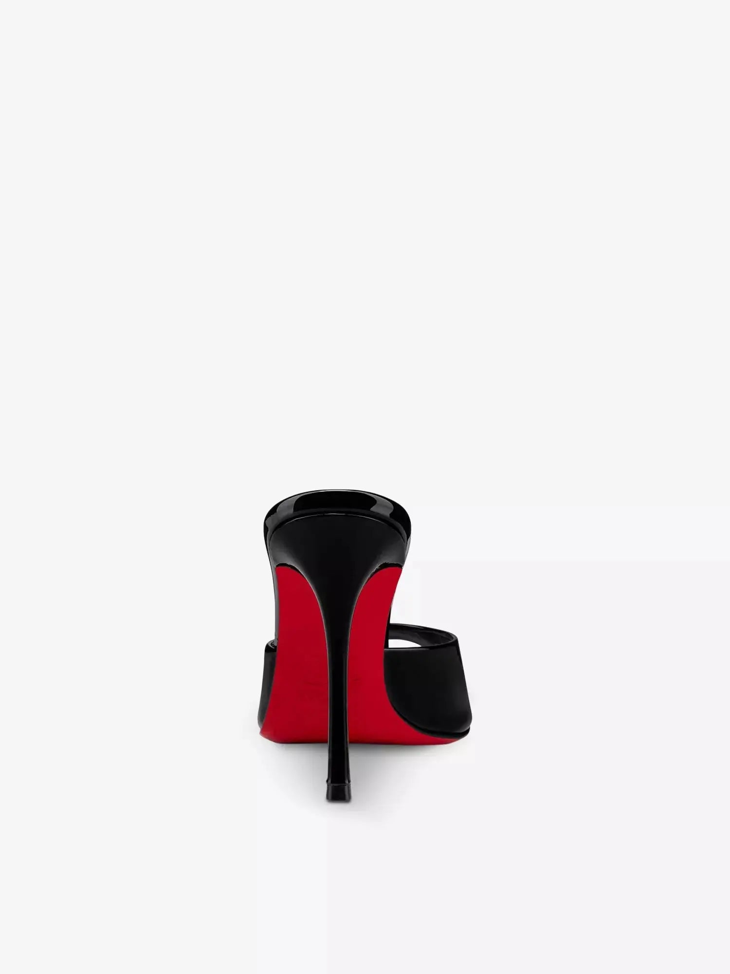 Christian Louboutin Women's Me Dolly 100 Patent Leather Heeled Mules Christian Louboutin