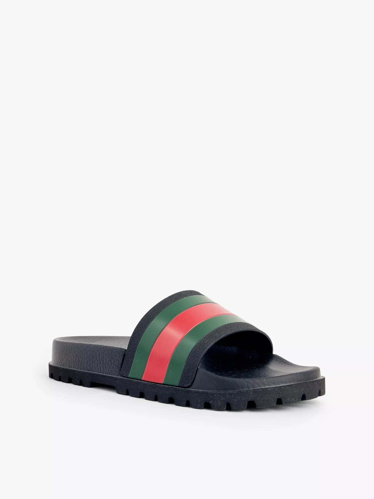 Gucci Men's Pursuit Treck rubber sliders Gucci