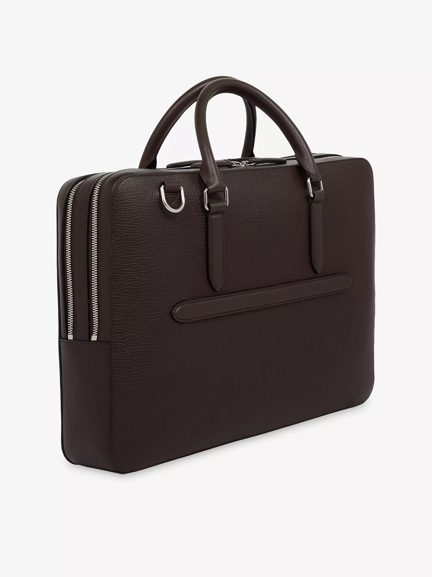 Smythson Men's Ludlow Large Leather Briefcase Smythson