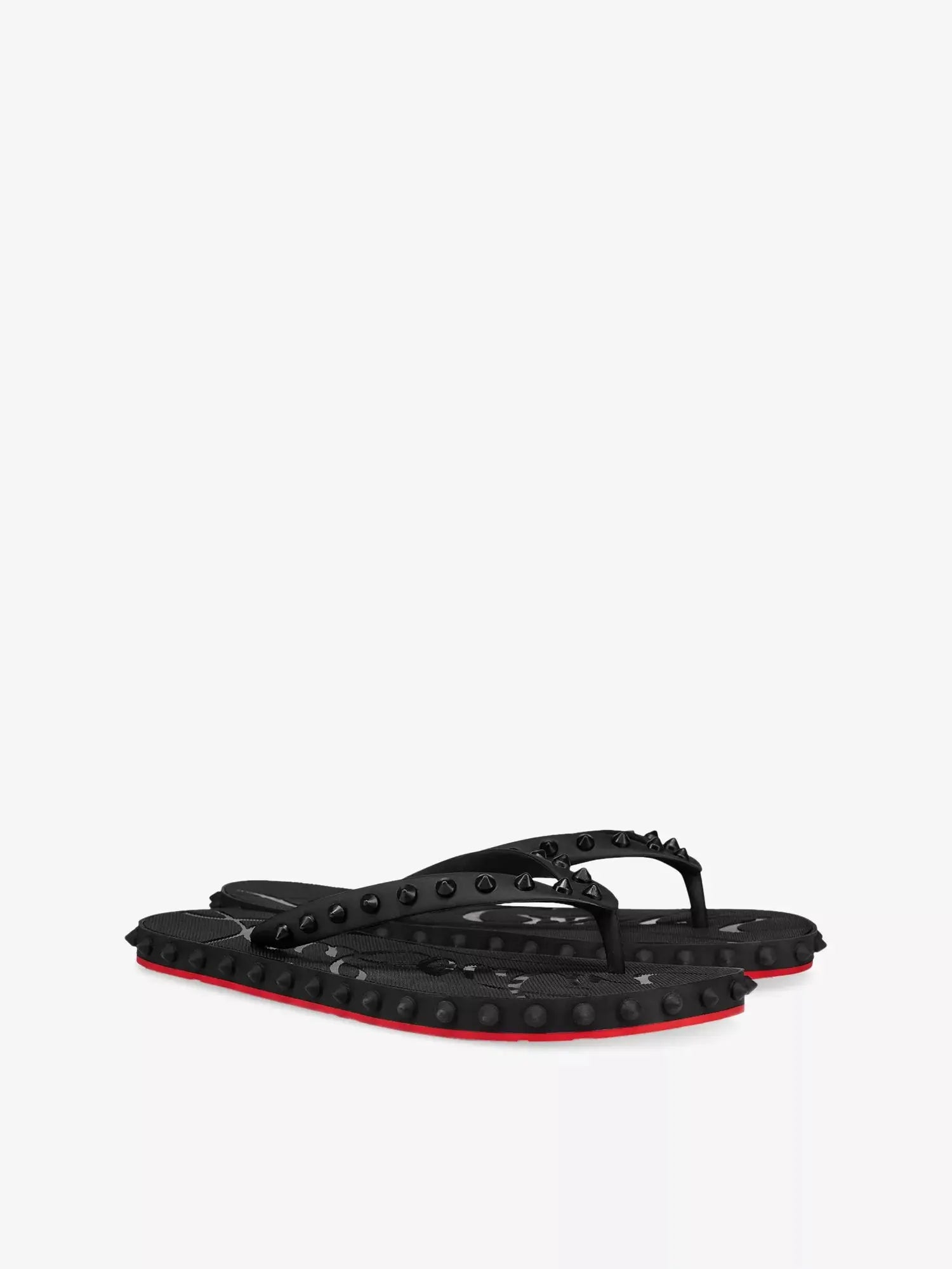 Christian Louboutin Women's Super Loubi Rubber Flip-Flops Christian Louboutin