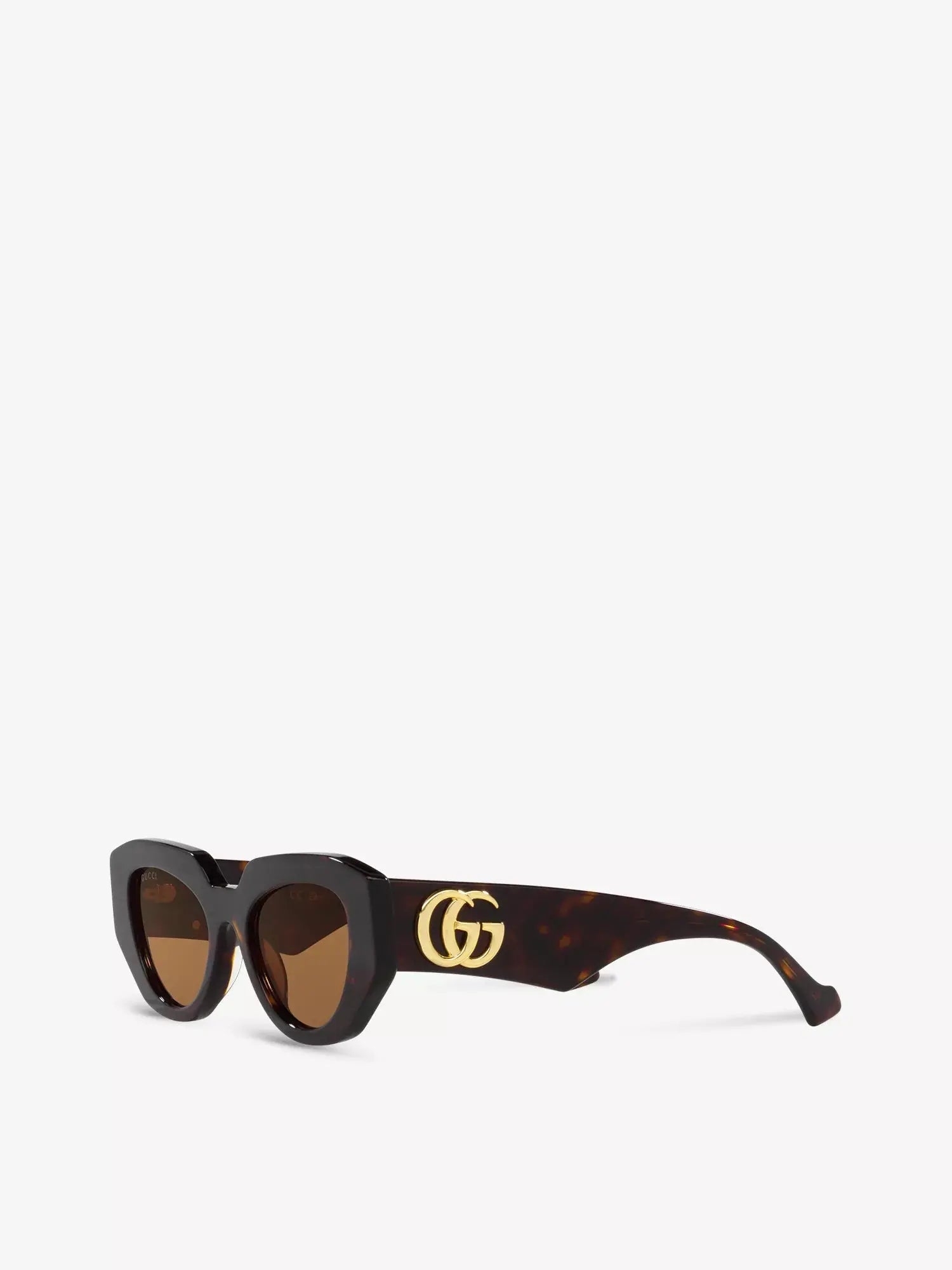 Gucci Women's GG1421S rectangle-frame acetate sunglasses Gucci