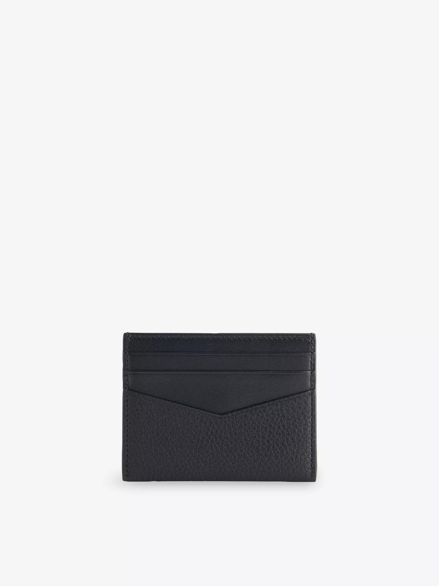 Givenchy Men's Foiled-Branding Leather Cardholder Givenchy
