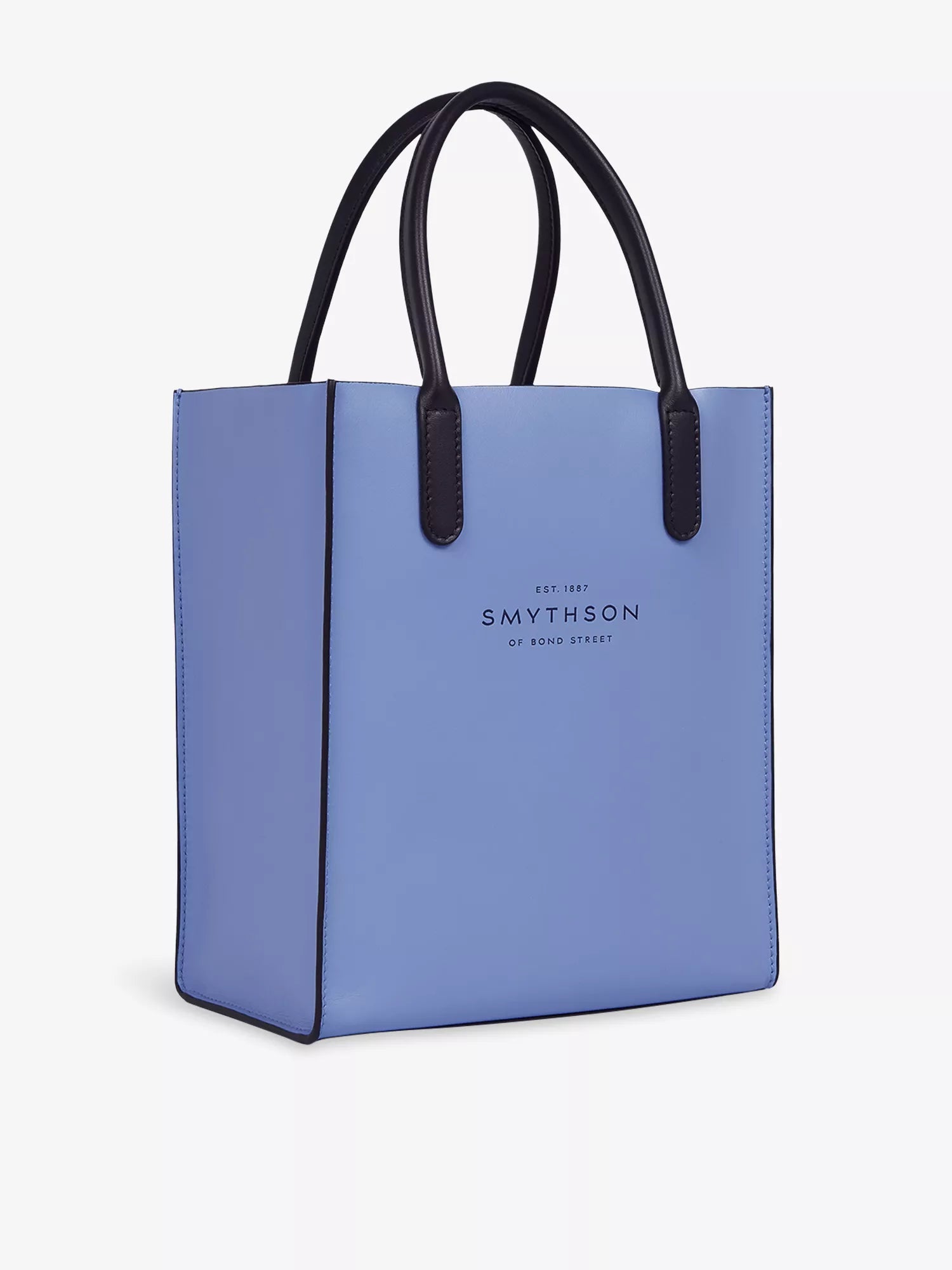 Smythson Men's Pavilion Kingly Mini Leather Tote Bag Smythson