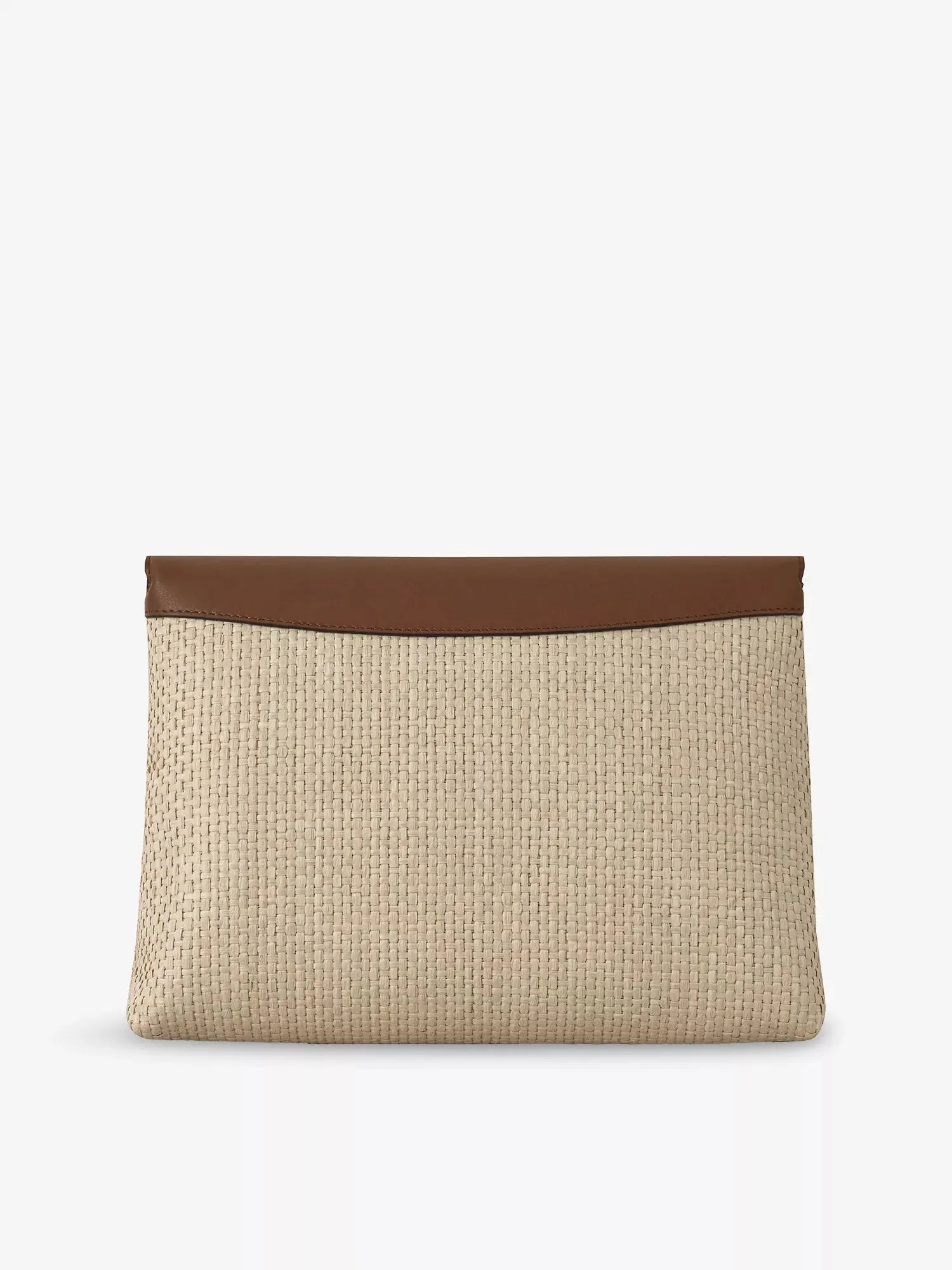 Mulberry Women's Darley Large Raffia and Leather Pouch Mulberry