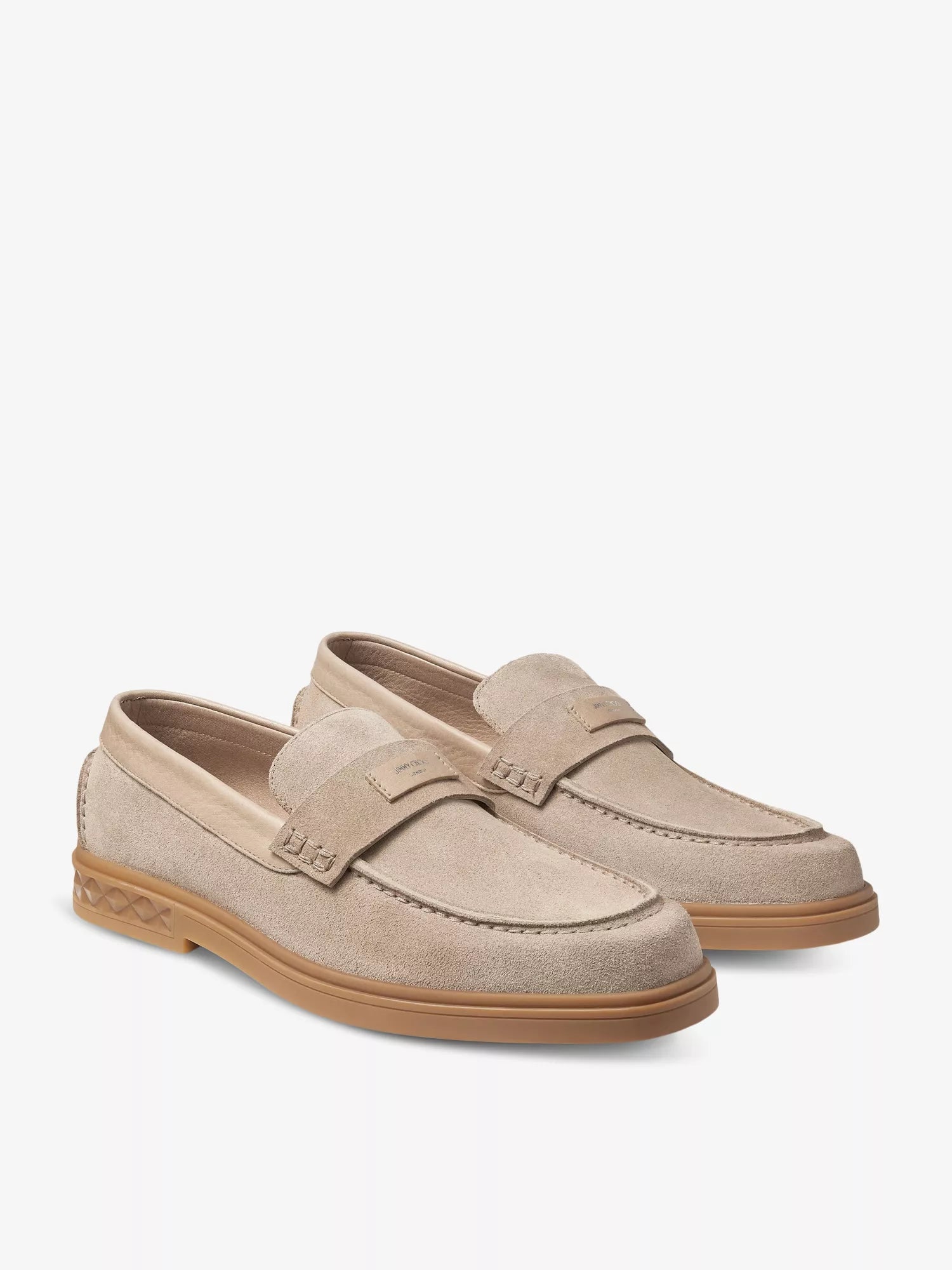 Jimmy Choo Men's Josh Driver reverse-suede loafers Jimmy Choo