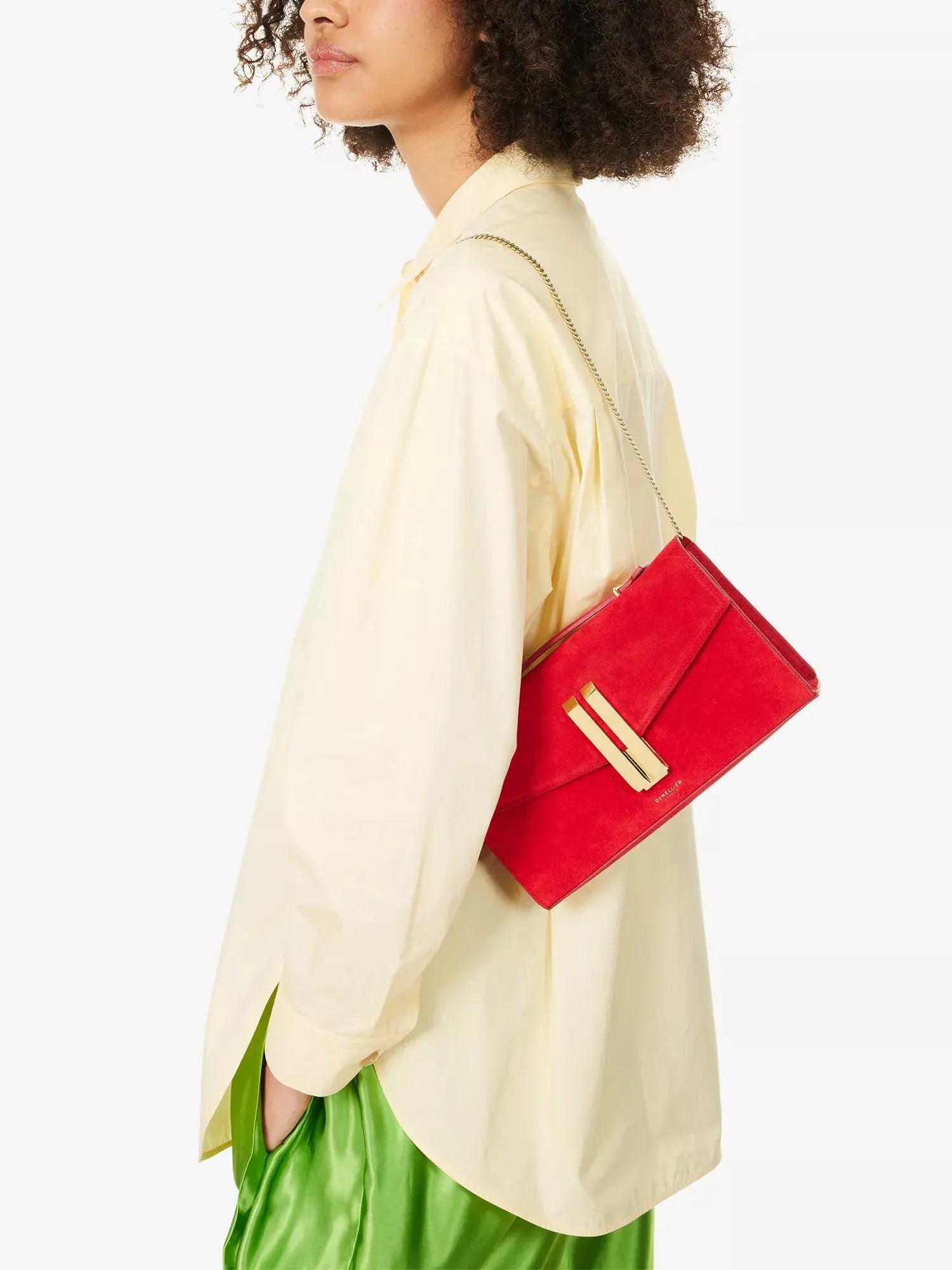 DeMellier Women's The Vancouver Suede Clutch Bag DeMellier