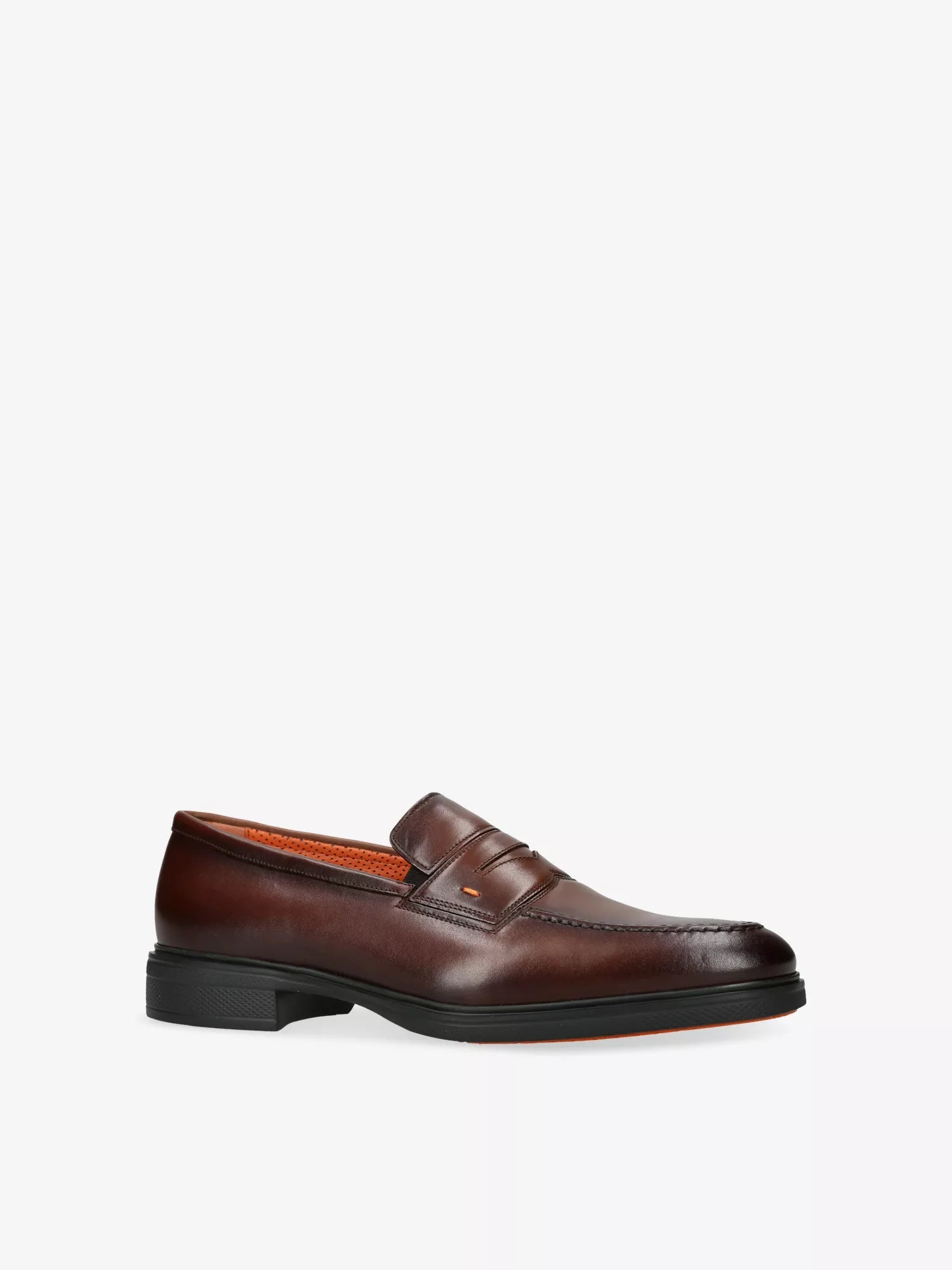 Santoni Men's Easy Leather Loafers Santoni