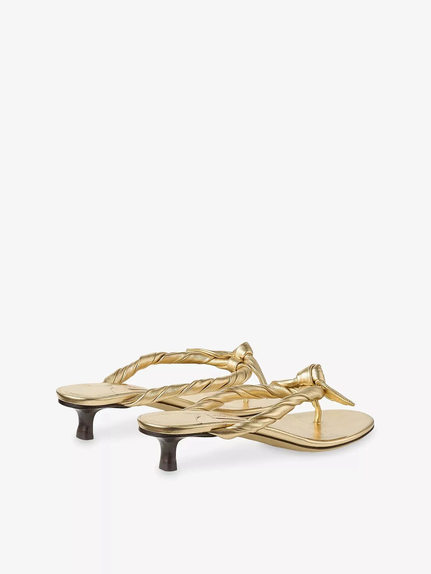 Jimmy Choo Women's Liss 35 Leather Heeled Sandals Jimmy Choo
