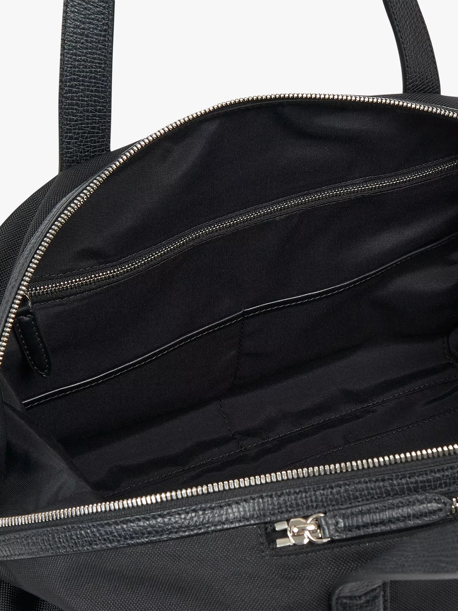 Smythson Men's Norton leather-trim canvas travel bag Smythson