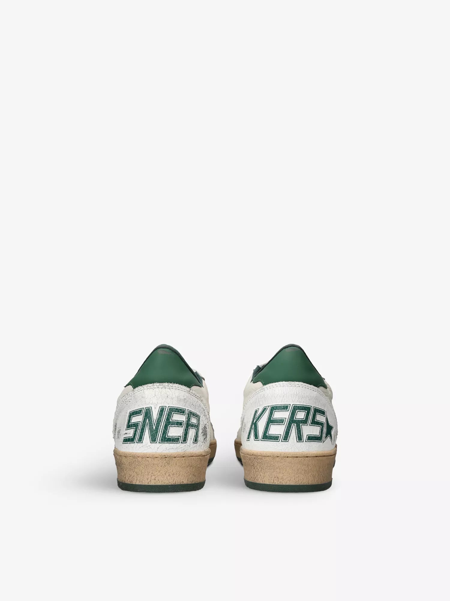 Golden Goose Men's Ball Star star-patch leather low-top trainers Golden Goose