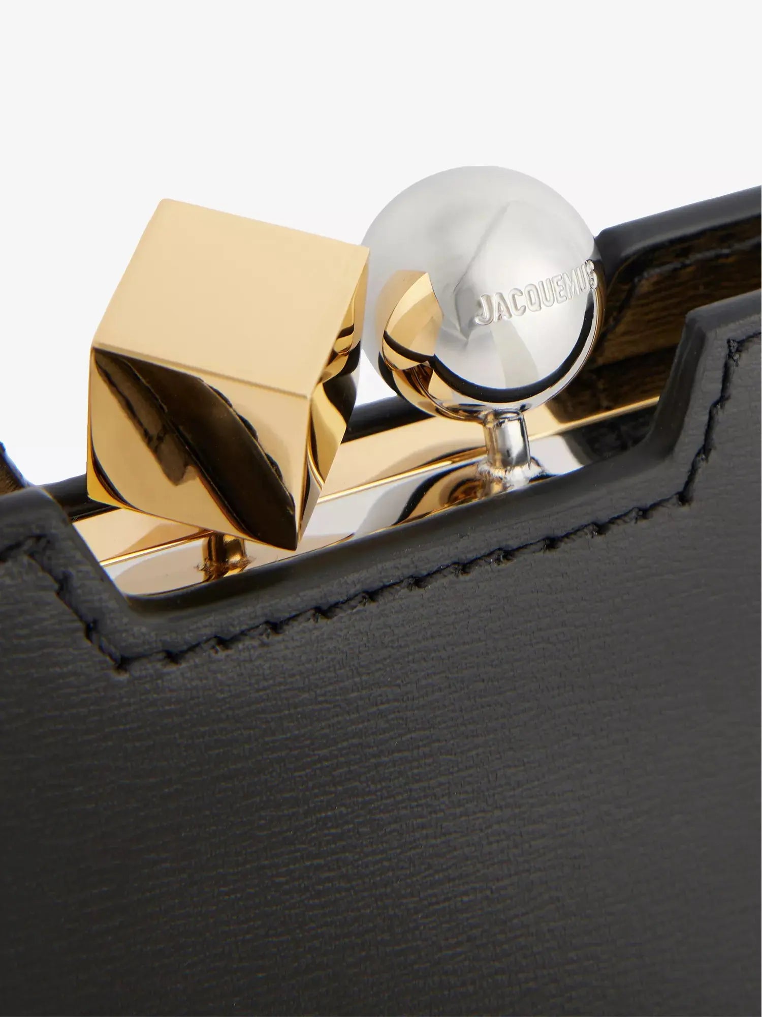 Jacquemus Women's The Salon Charm Leather Shoulder Bag Jacquemus
