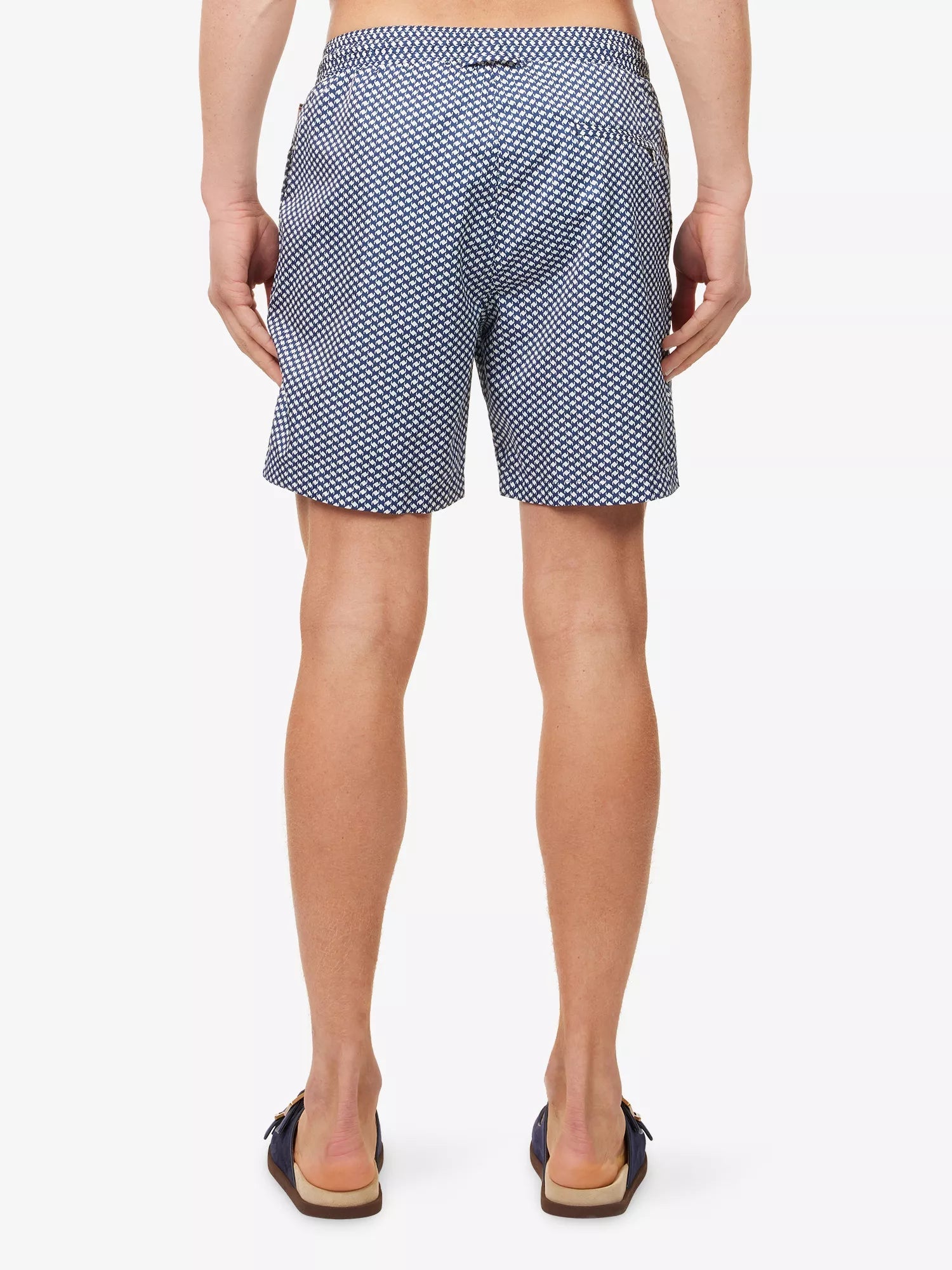 Orlebar Brown Men's Mastiff II Modula Print Swim Shorts Orlebar Brown