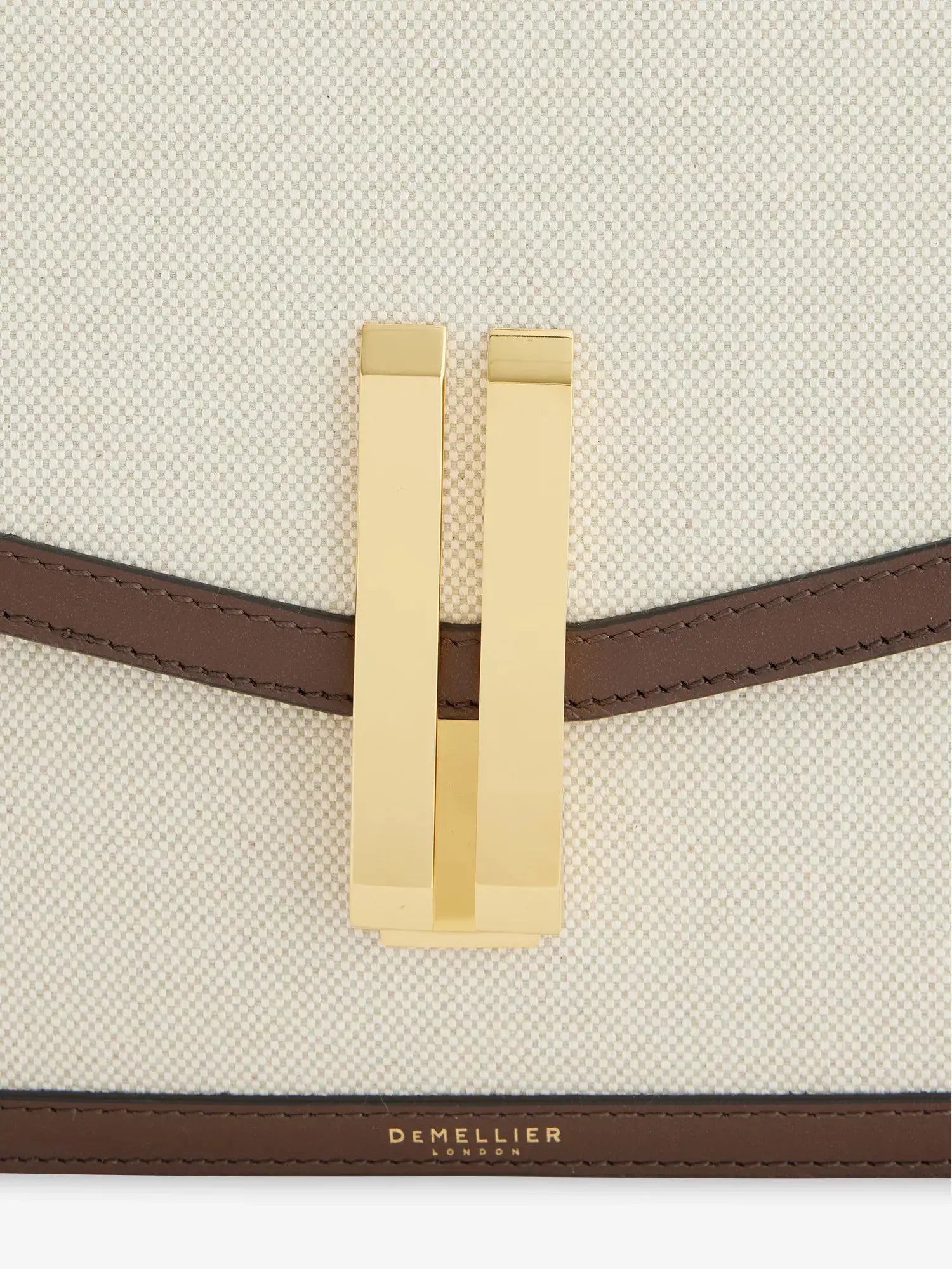 DeMellier Women's The Vancouver Canvas and Leather Cross-Body Bag DeMellier
