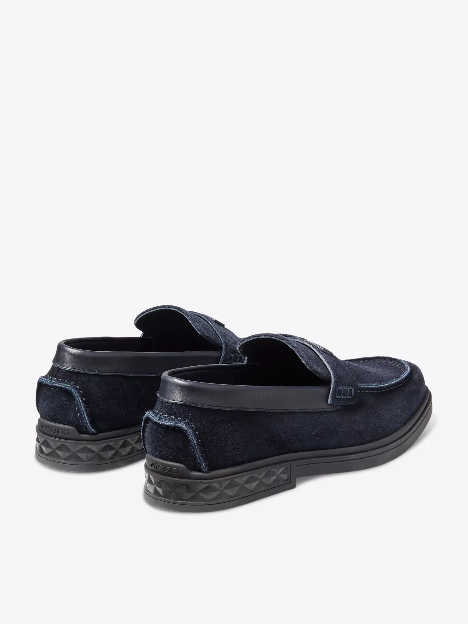 Jimmy Choo Men's Josh Driver reverse-suede loafers Jimmy Choo