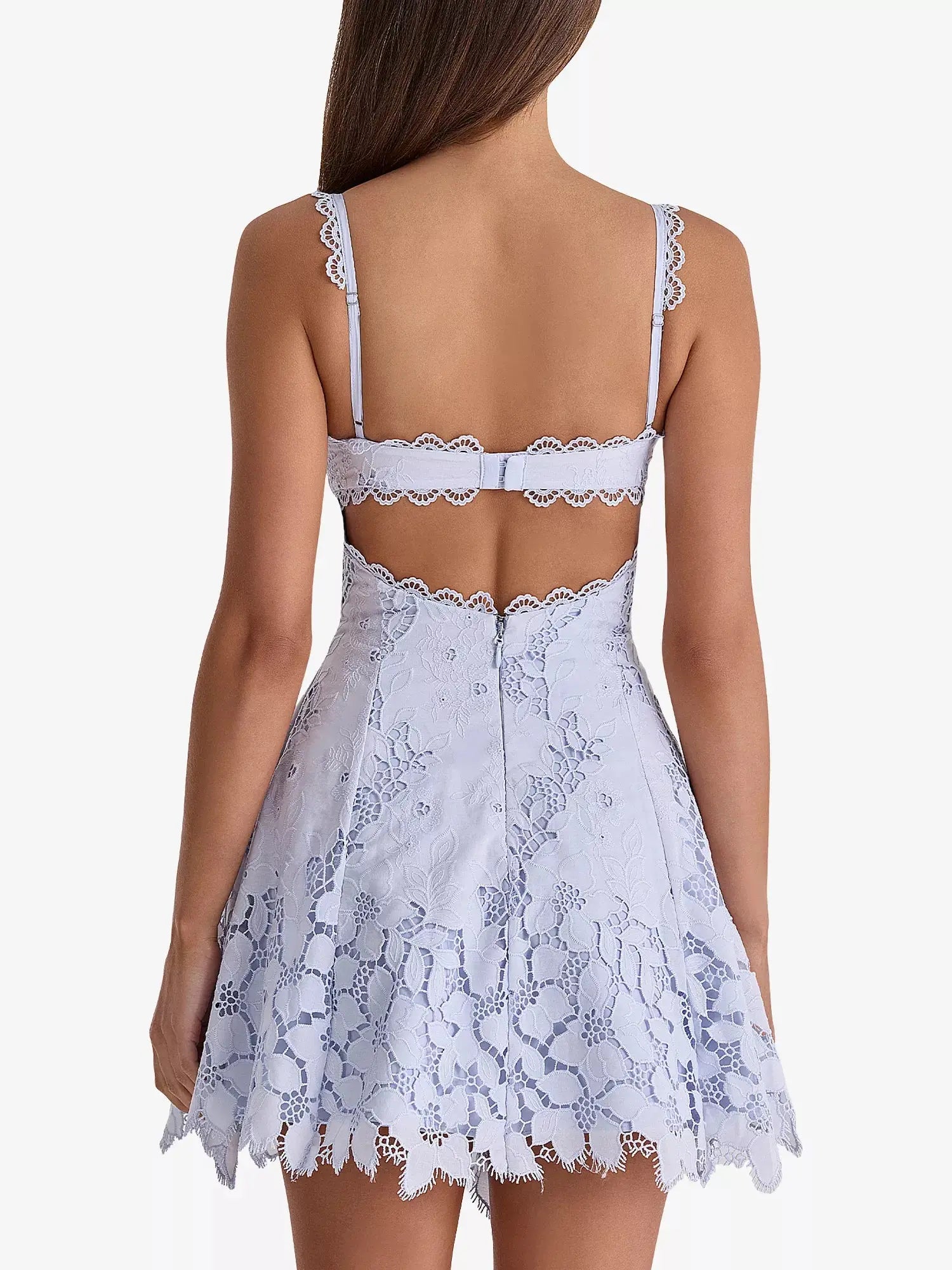 House of CB Women's Isla Floral-Pattern Woven Mini Dress House of CB