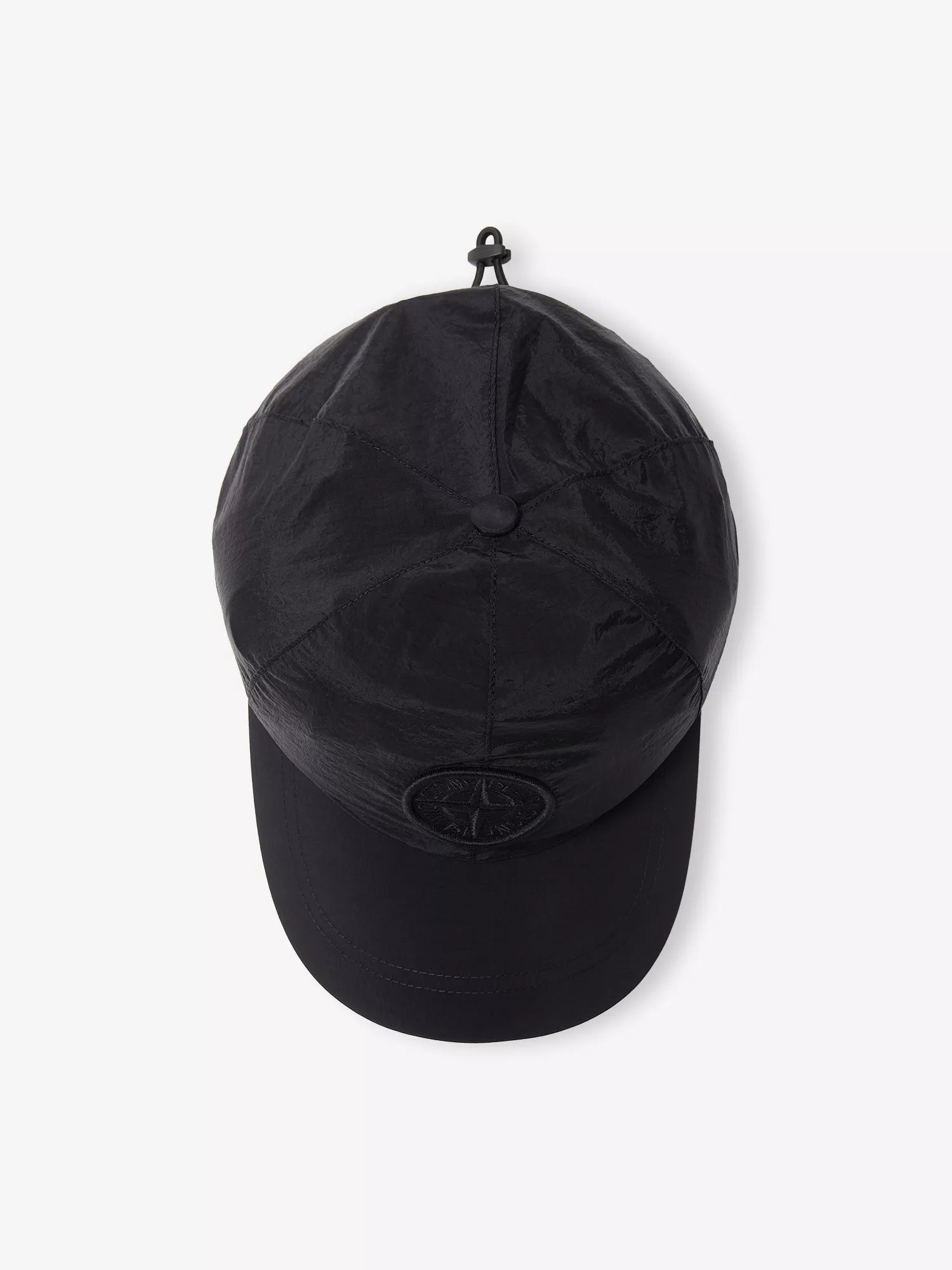 Stone Island Men's Compass embroidered-patch shell baseball cap Stone Island