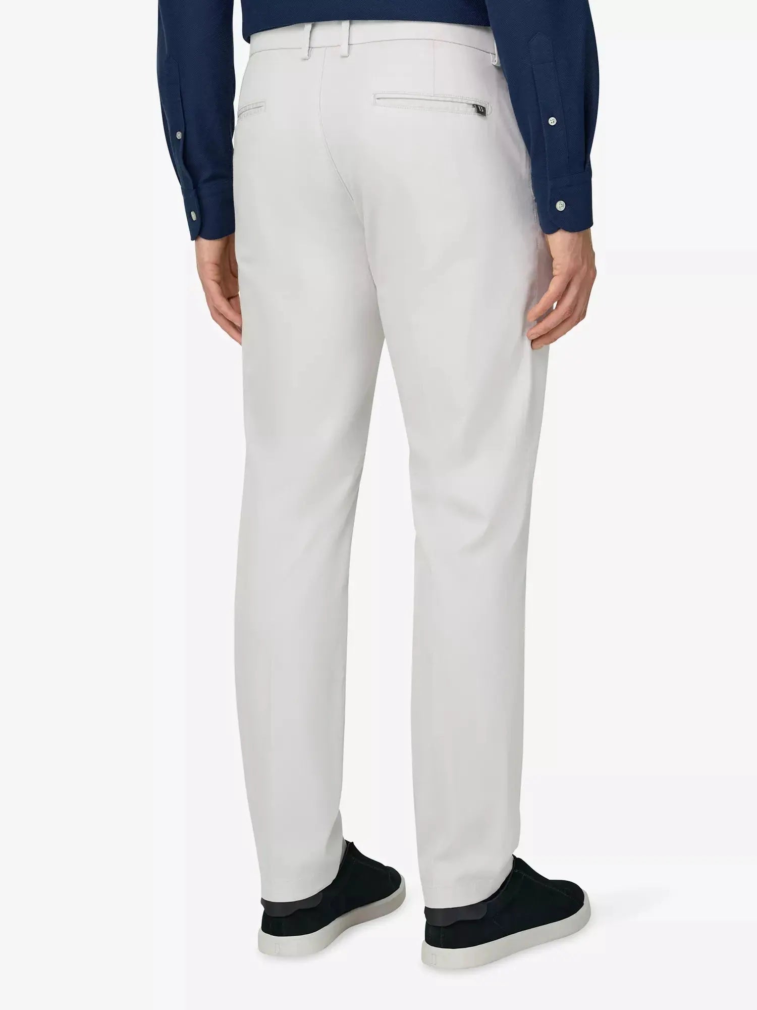 Boggi Milano Men's Straight Regular-Fit Stretch Cotton-Blend Trousers Boggi Milano