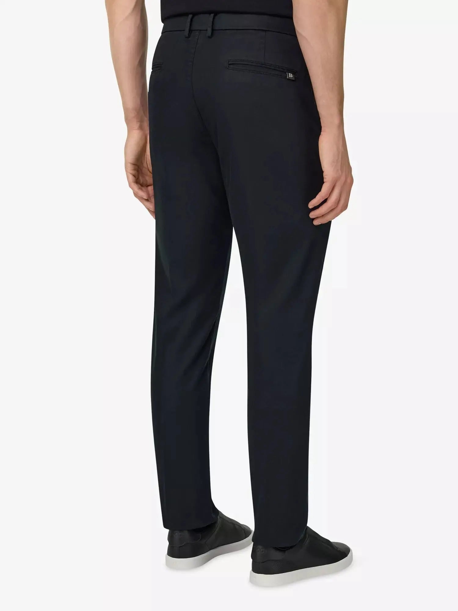 Boggi Milano Men's Straight Regular-Fit Stretch Cotton-Blend Trousers Boggi Milano