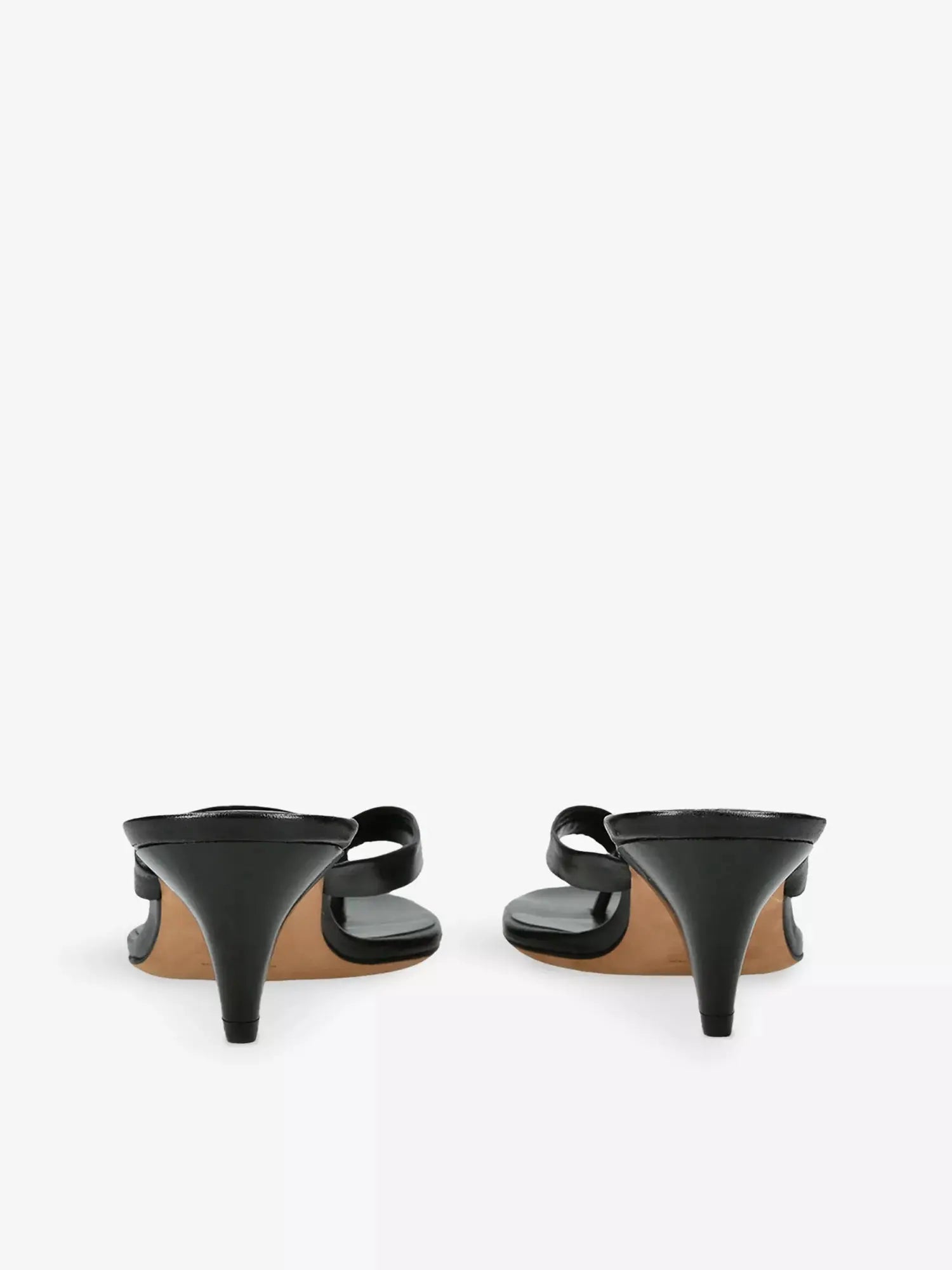 Jude Women's Rooty Leather Heeled Sandals Jude